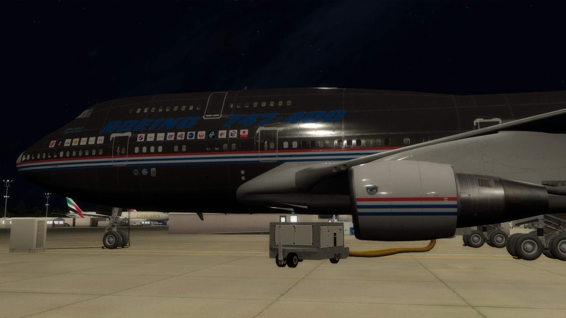 入正了PMDG747,截图分享-5534 