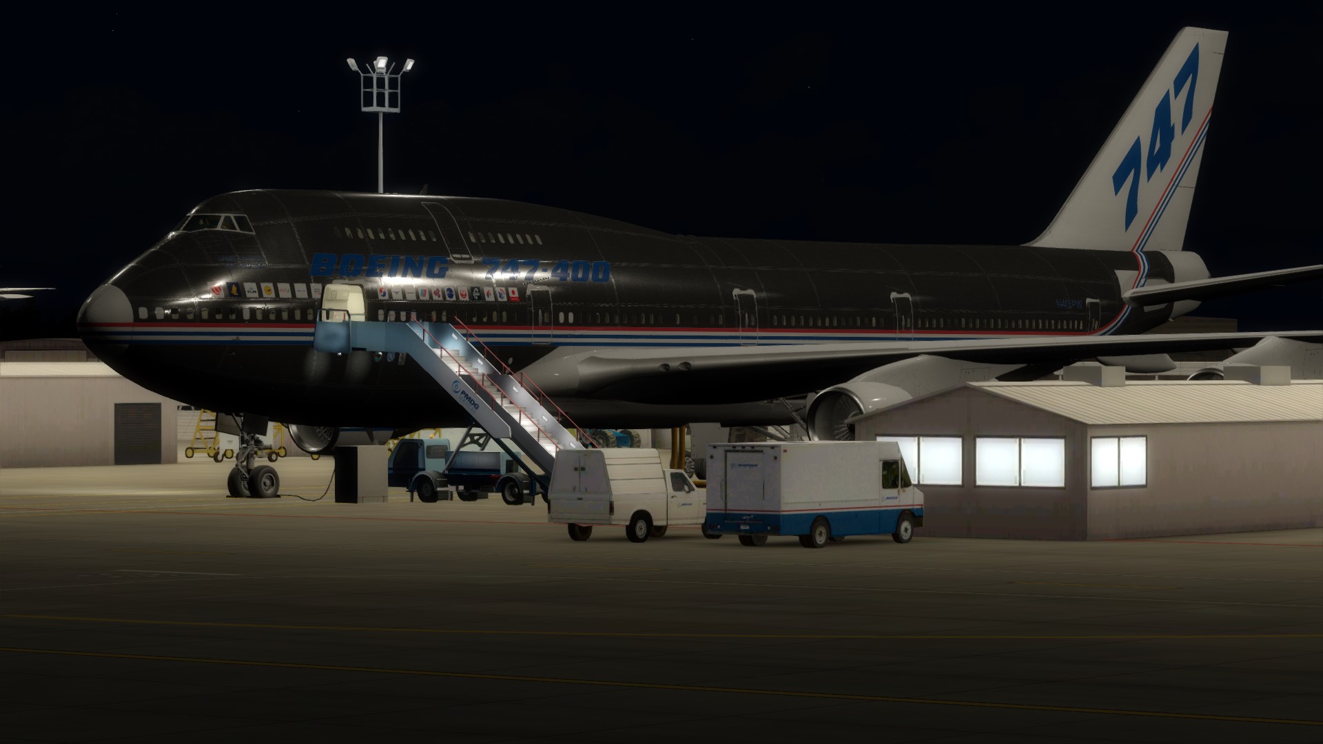 入正了PMDG747,截图分享-271 