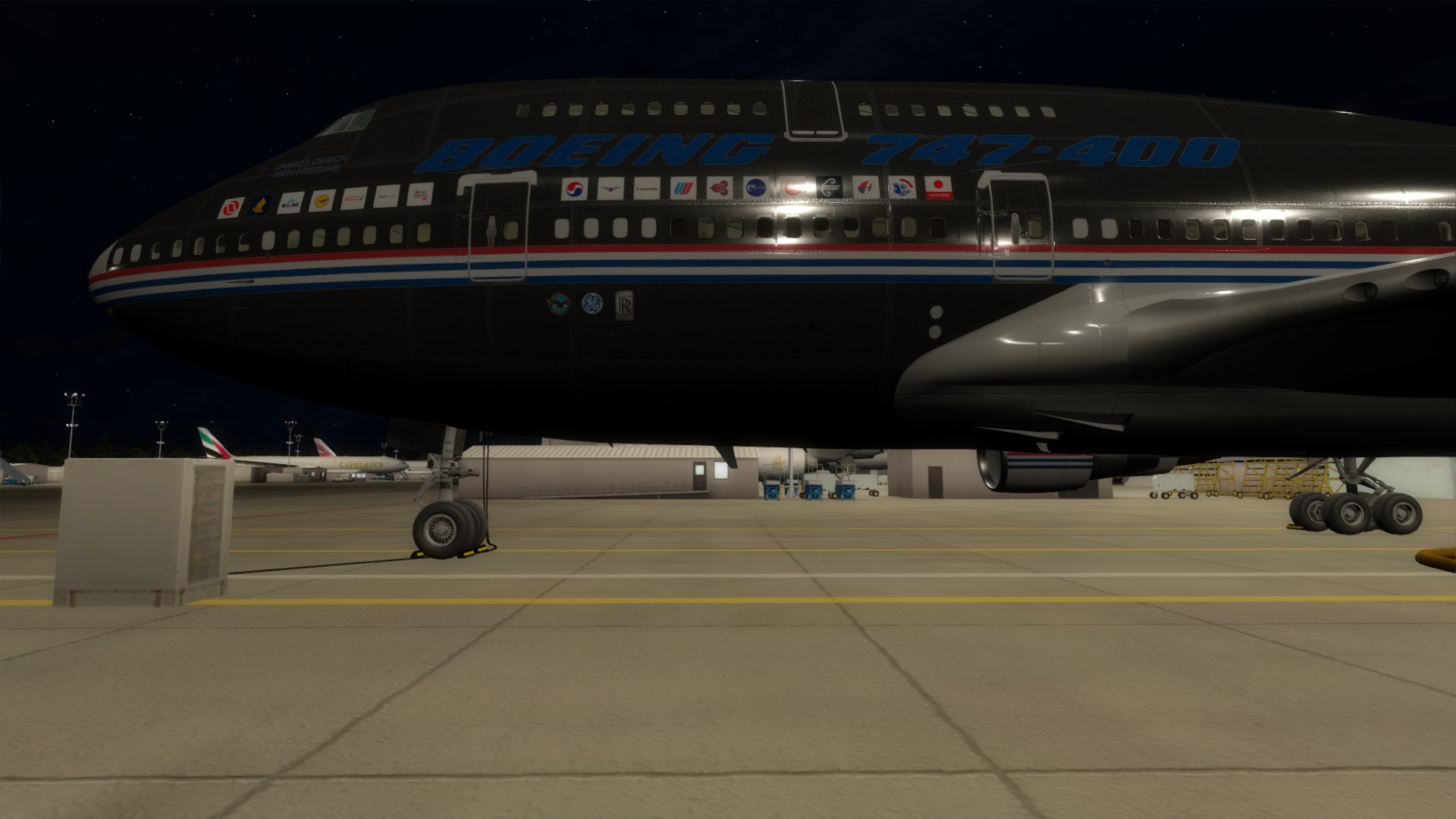 入正了PMDG747,截图分享-8355 