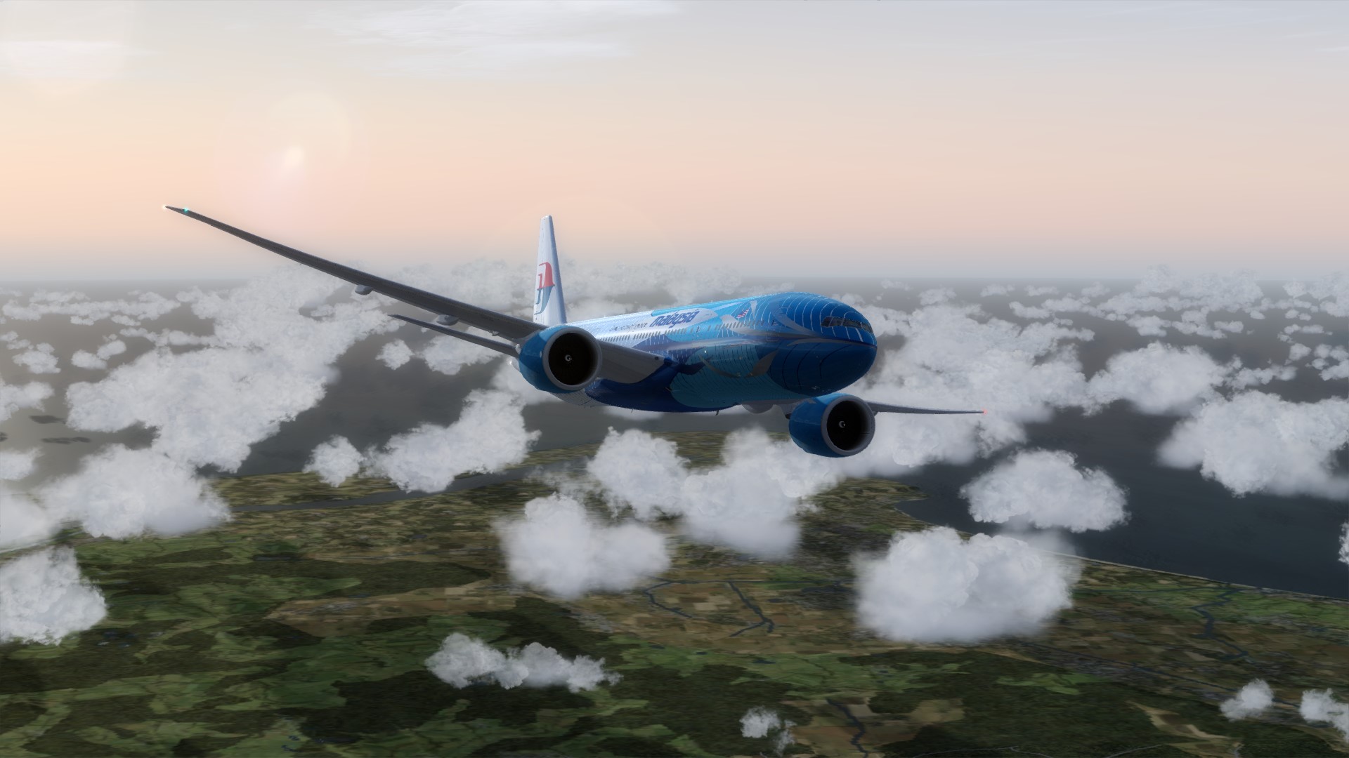 模拟飞行 RJAA-WMKK-1237 