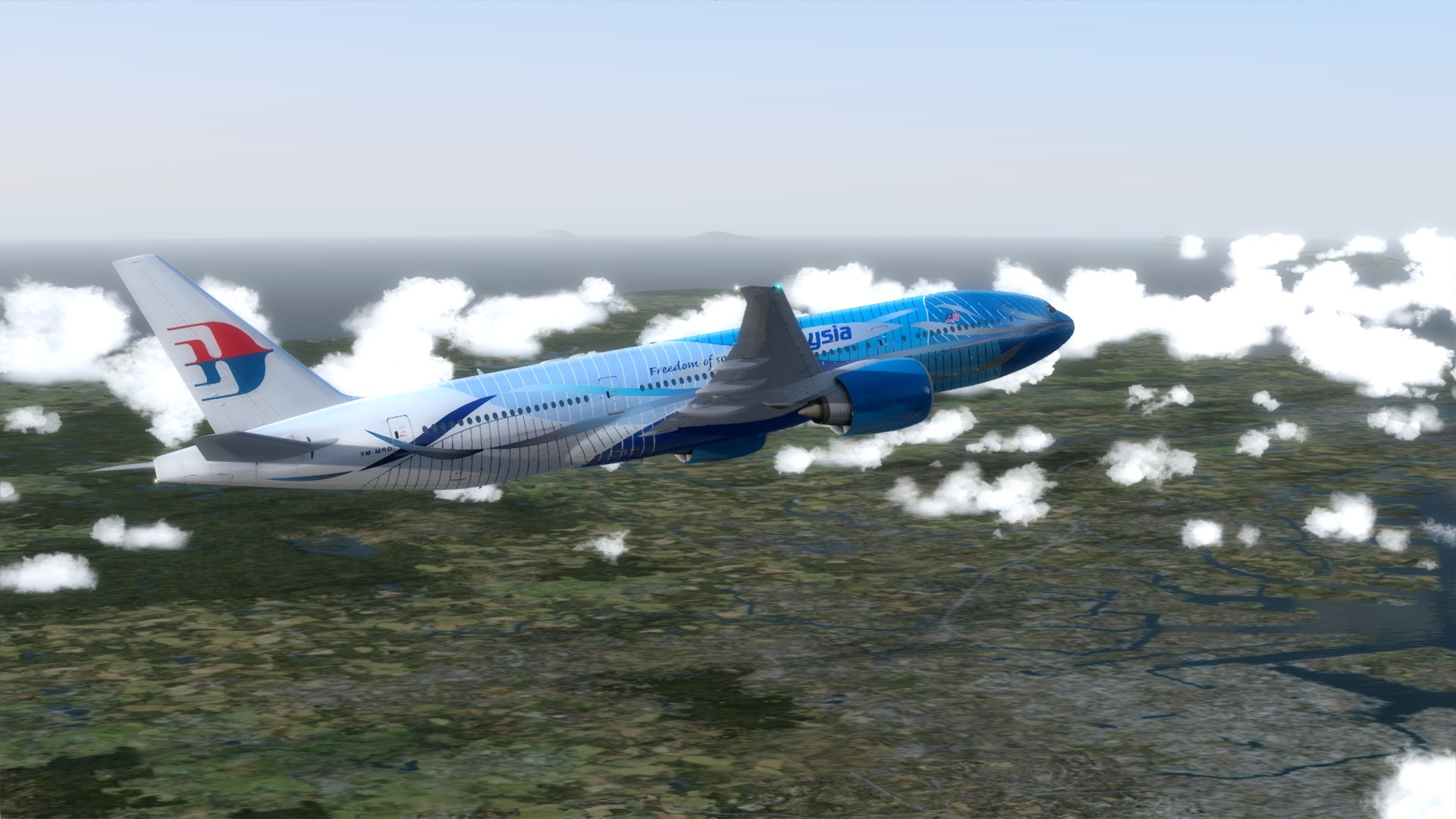 模拟飞行 RJAA-WMKK-7123 