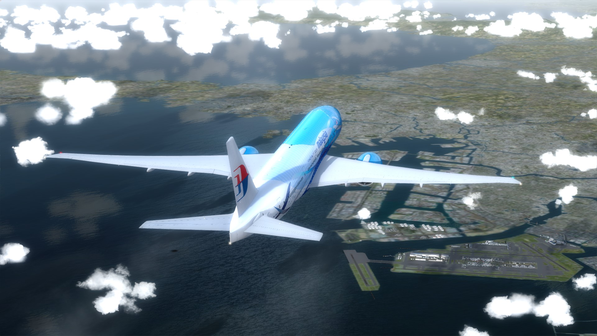 模拟飞行 RJAA-WMKK-8523 