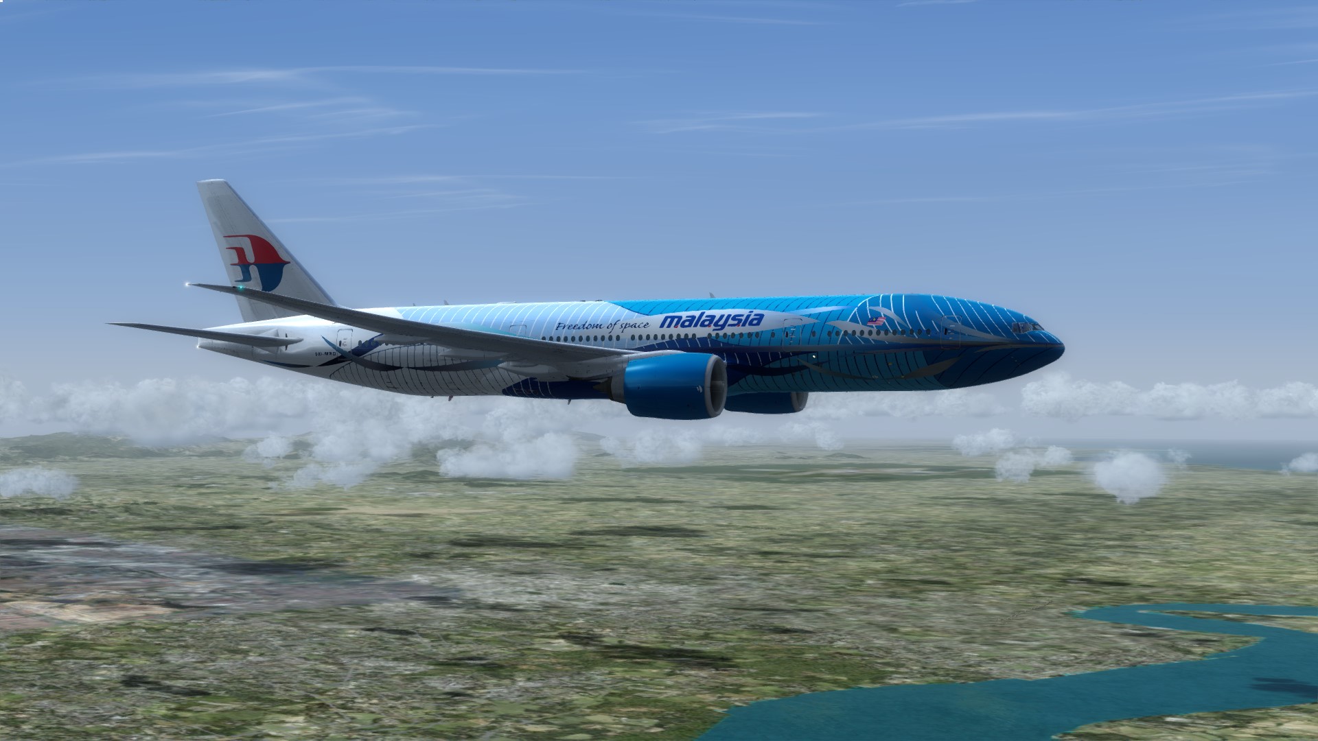 模拟飞行 RJAA-WMKK-689 