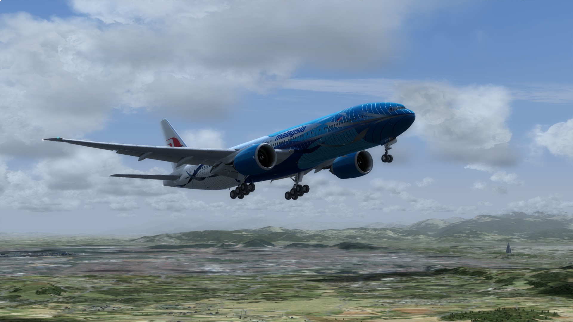 模拟飞行 RJAA-WMKK-591 