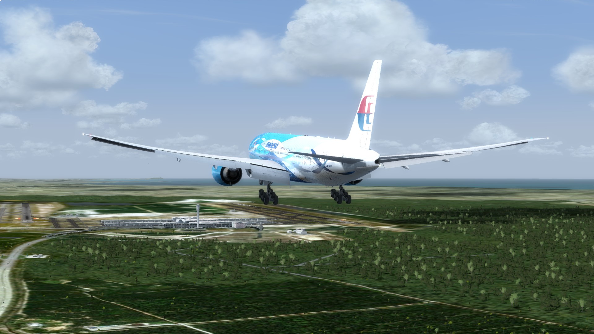 模拟飞行 RJAA-WMKK-886 