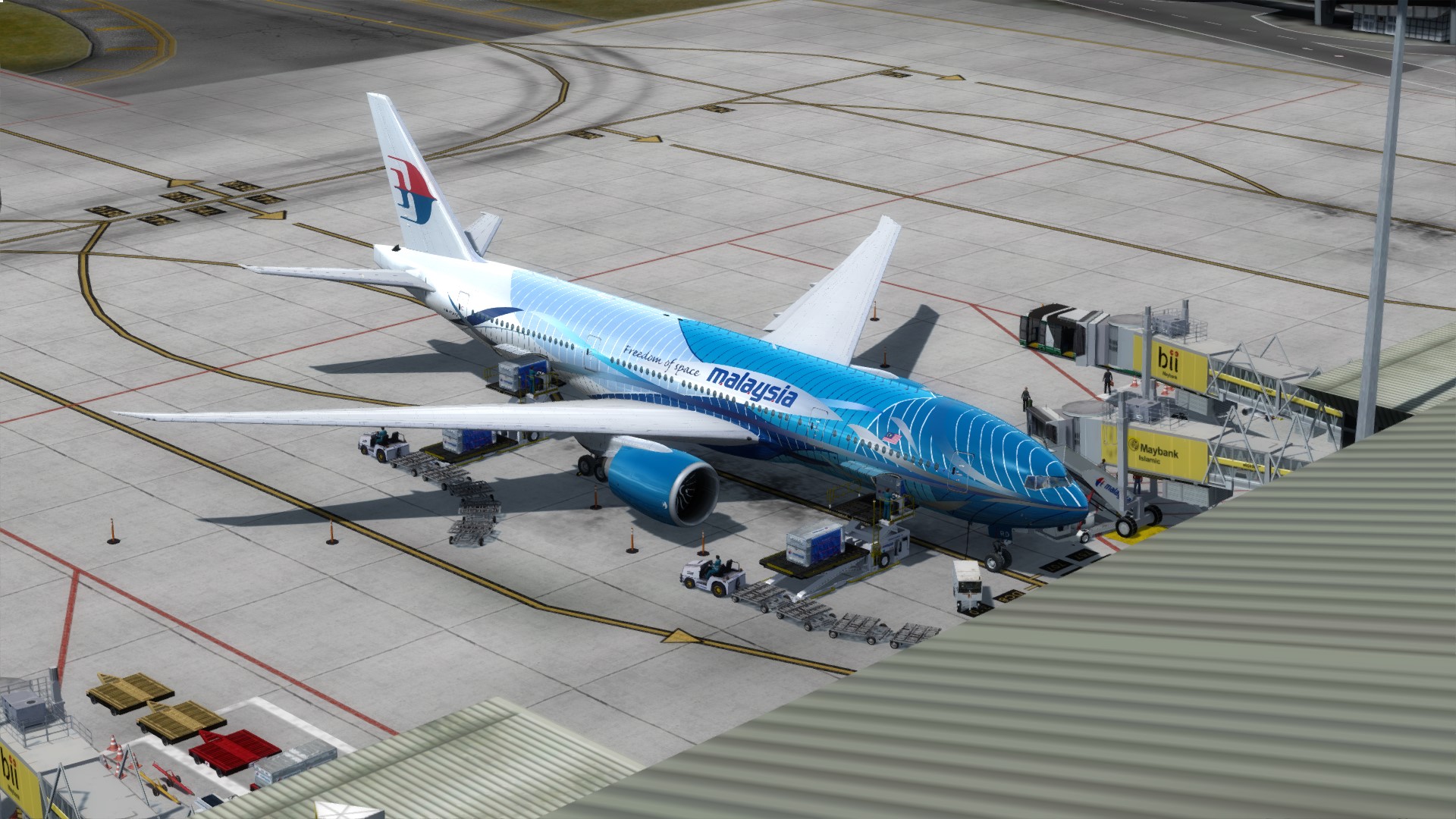 模拟飞行 RJAA-WMKK-6396 