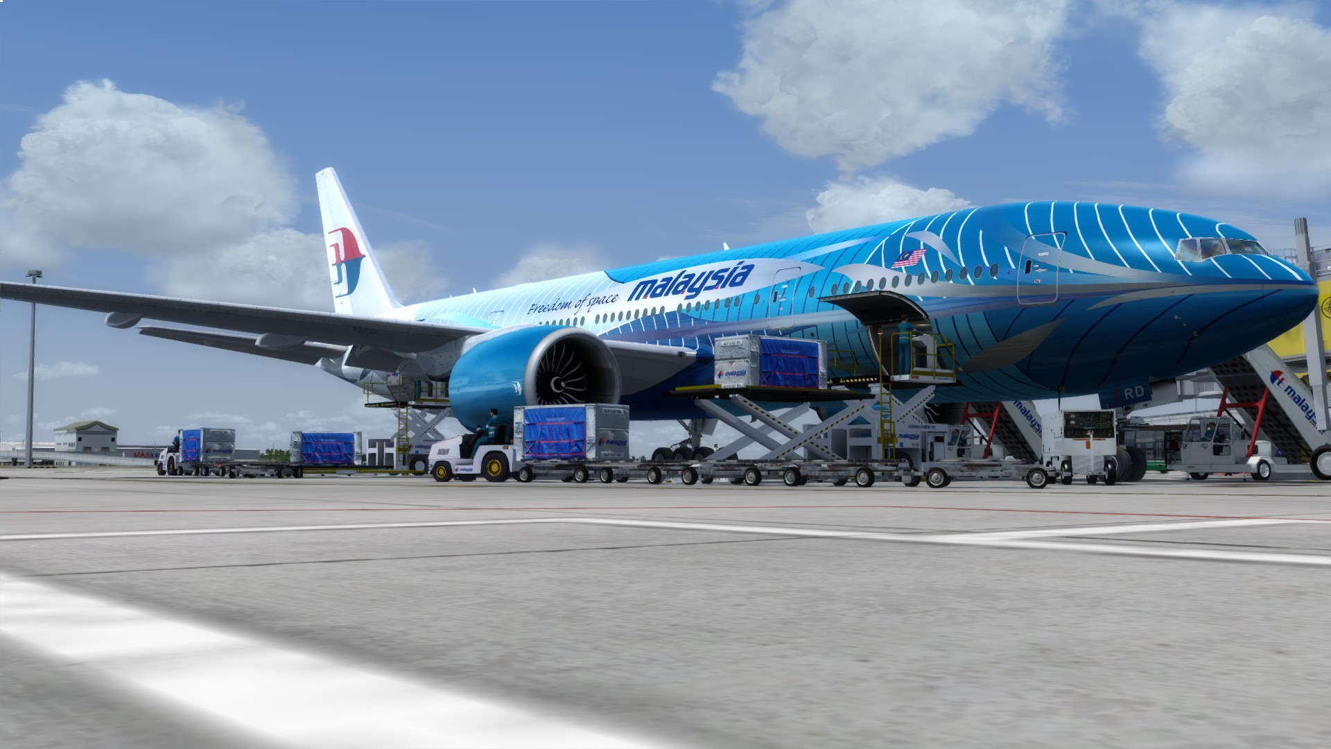 模拟飞行 RJAA-WMKK-2497 