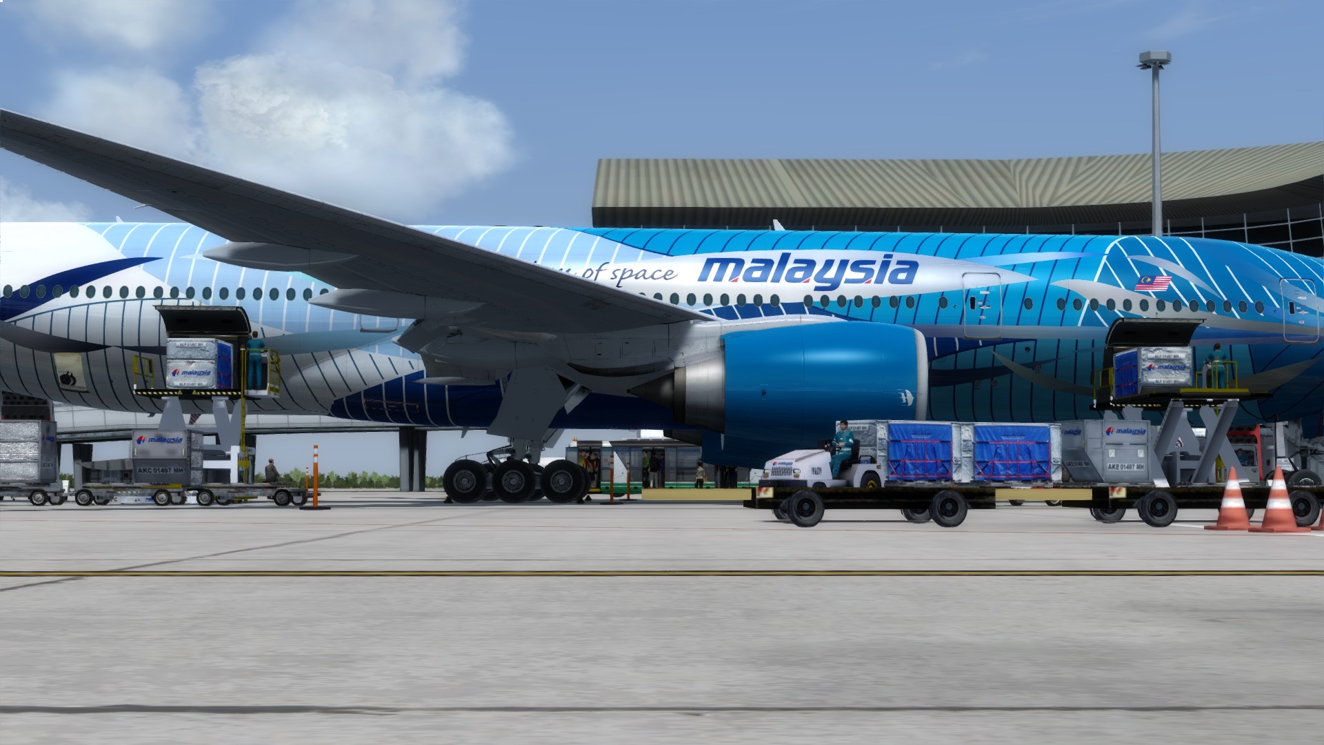 模拟飞行 RJAA-WMKK-7515 