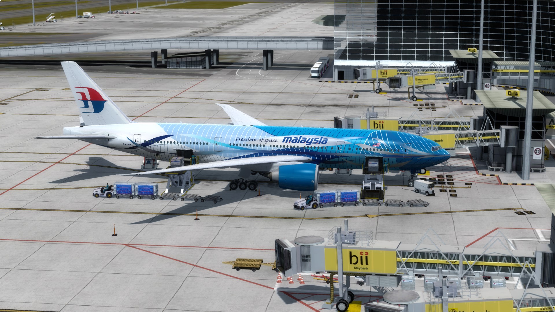 模拟飞行 RJAA-WMKK-7277 