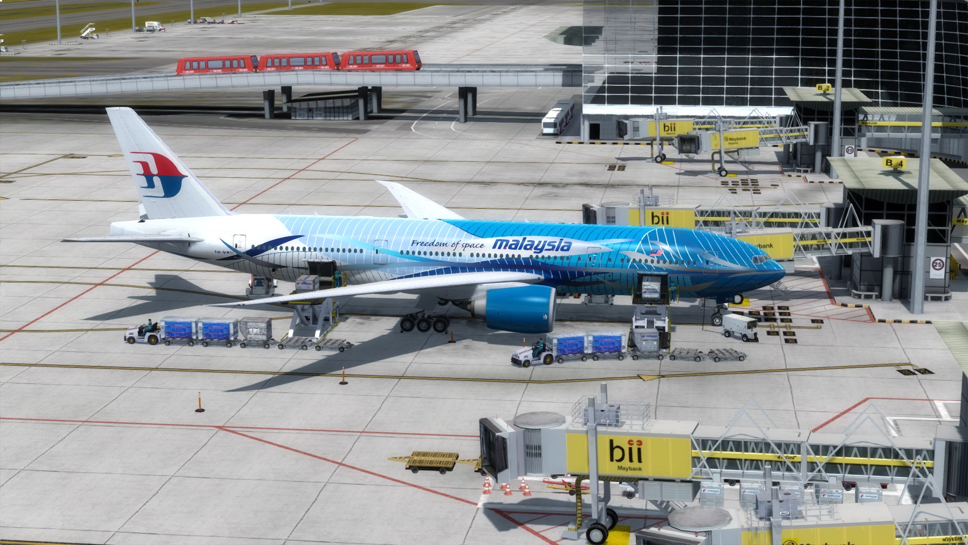 模拟飞行 RJAA-WMKK-3055 