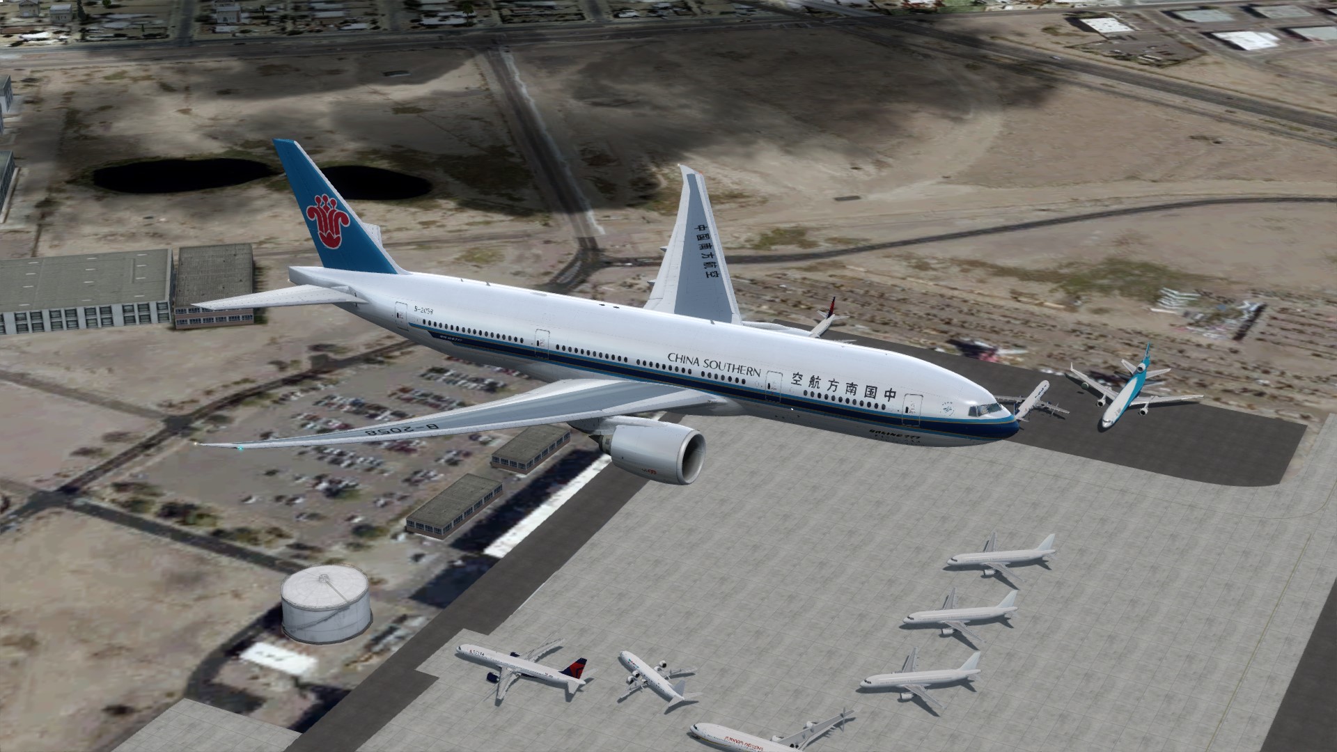 mojave飞机坟场-1755 