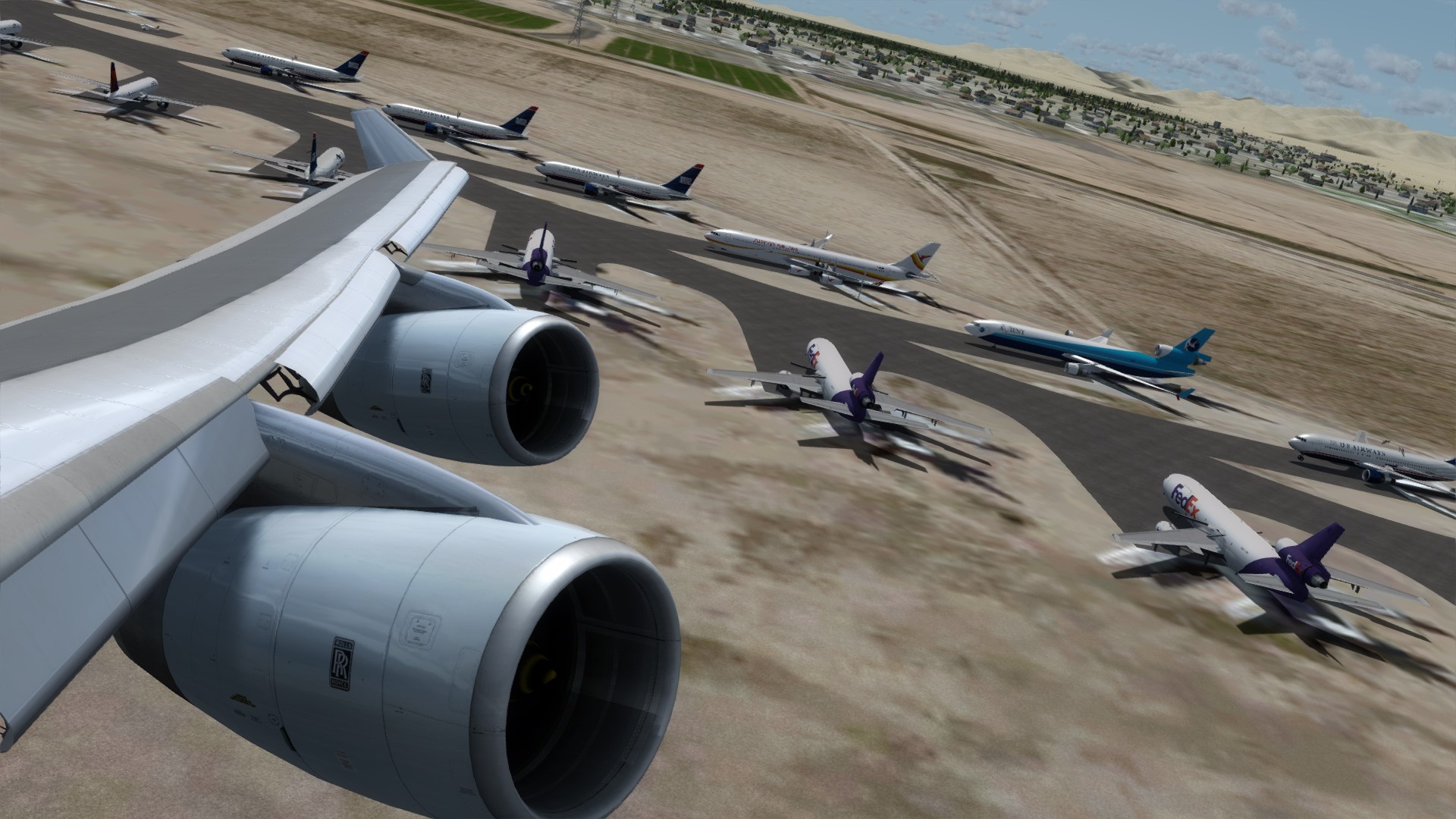 mojave飞机坟场-8702 