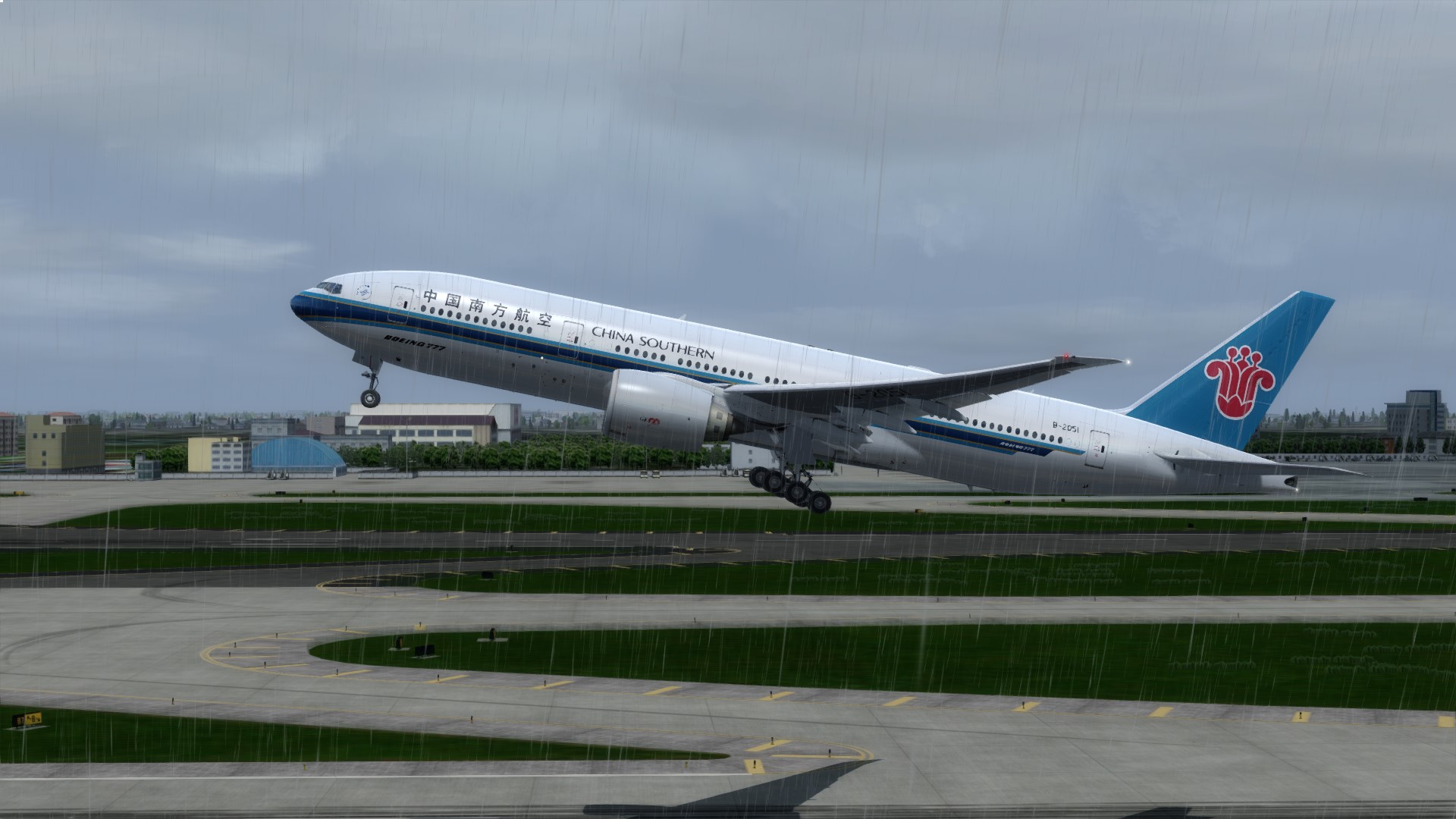 南航772虹桥起落-3182 