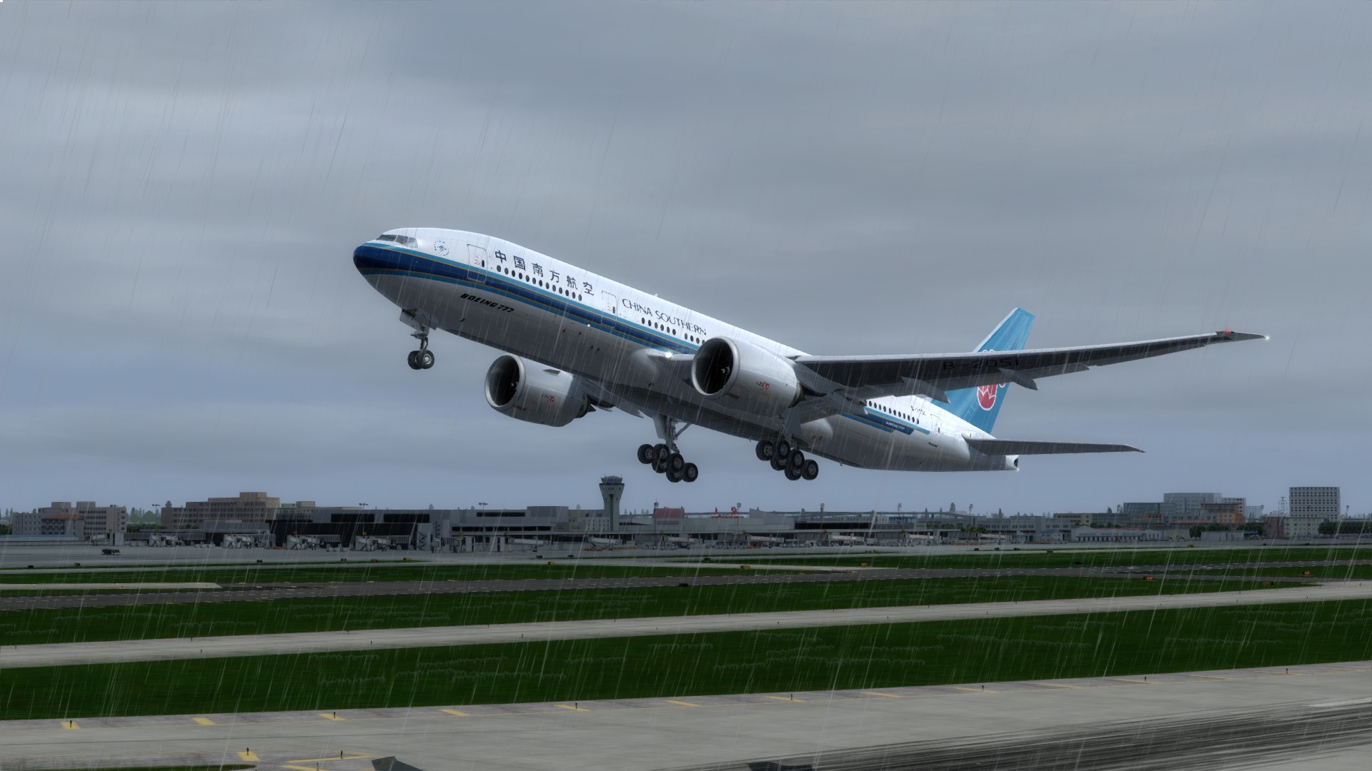 南航772虹桥起落-4790 