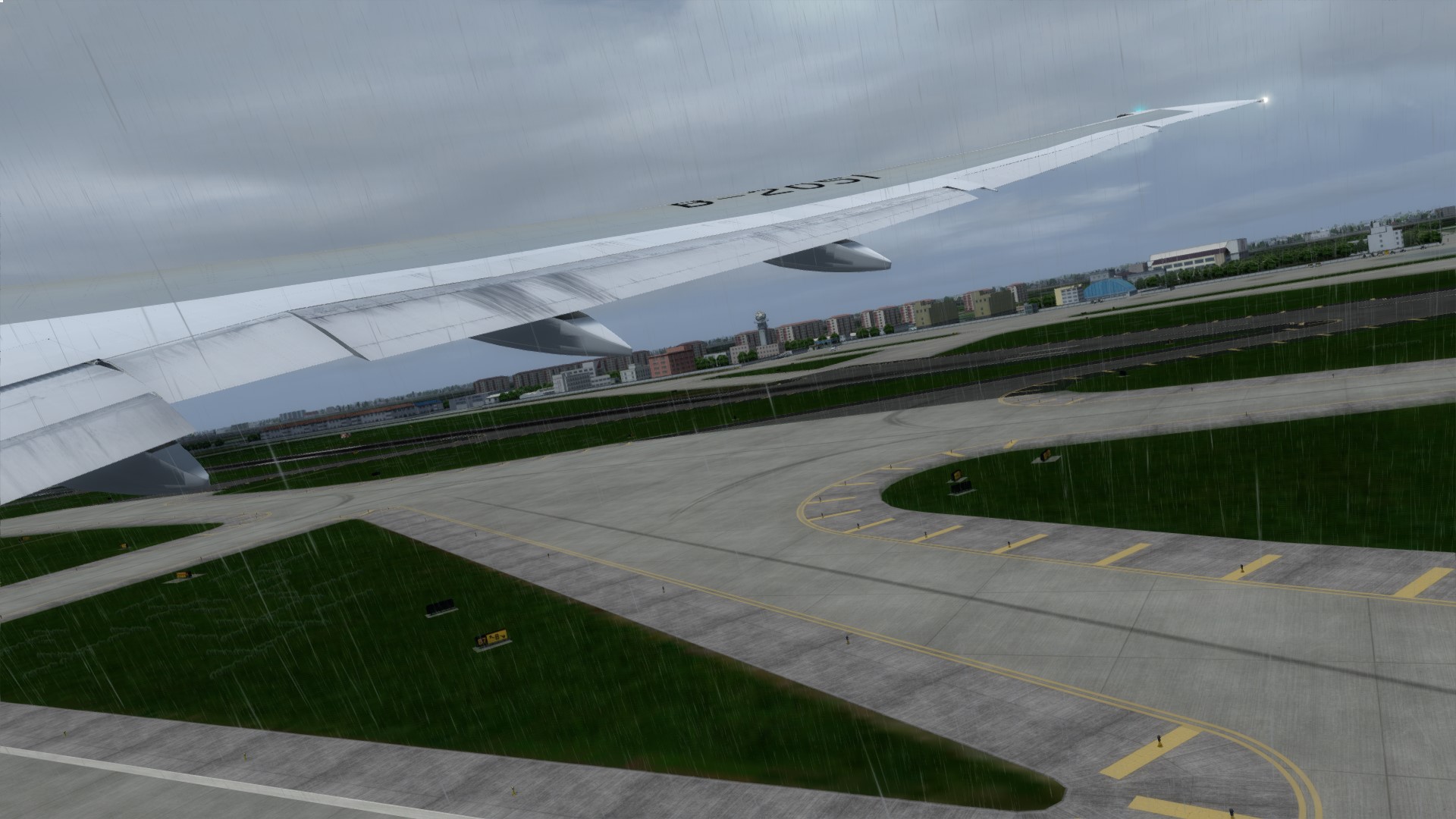 南航772虹桥起落-2723 