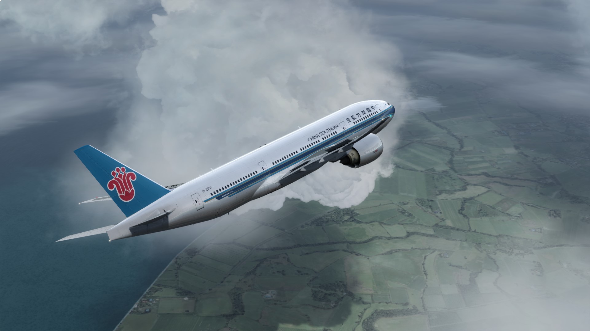 南航772虹桥起落-2391 