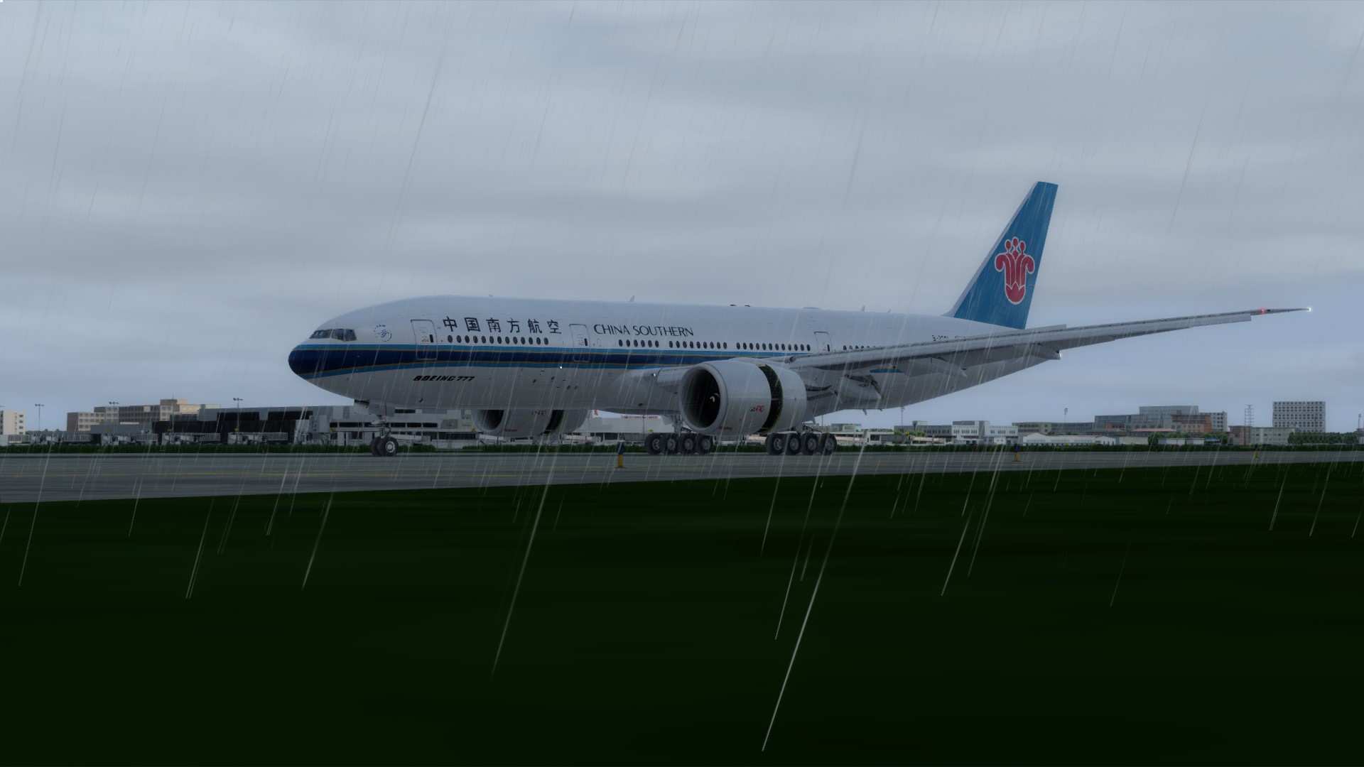 南航772虹桥起落-4963 
