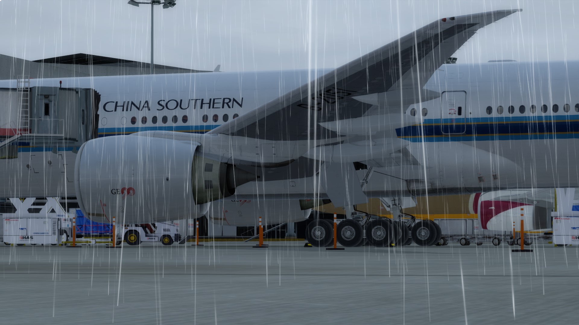 南航772虹桥起落-6402 