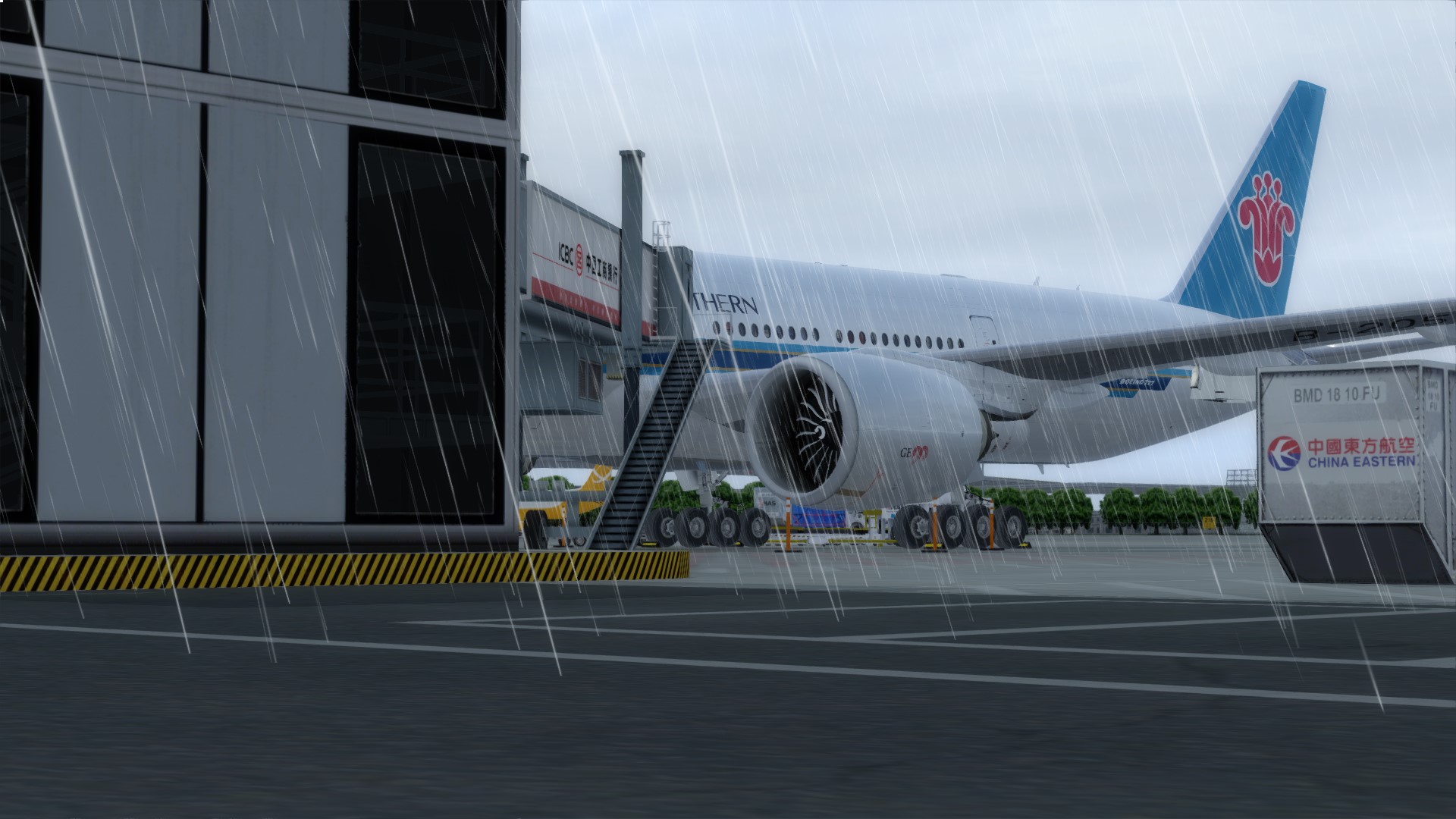 南航772虹桥起落-5847 