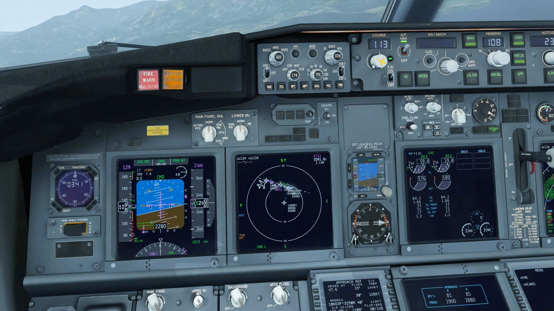 浅谈ZIBO738盲降这个事情-5850 