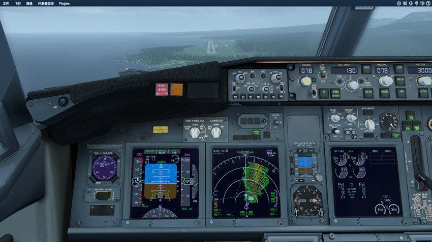 浅谈ZIBO738盲降这个事情-5733 