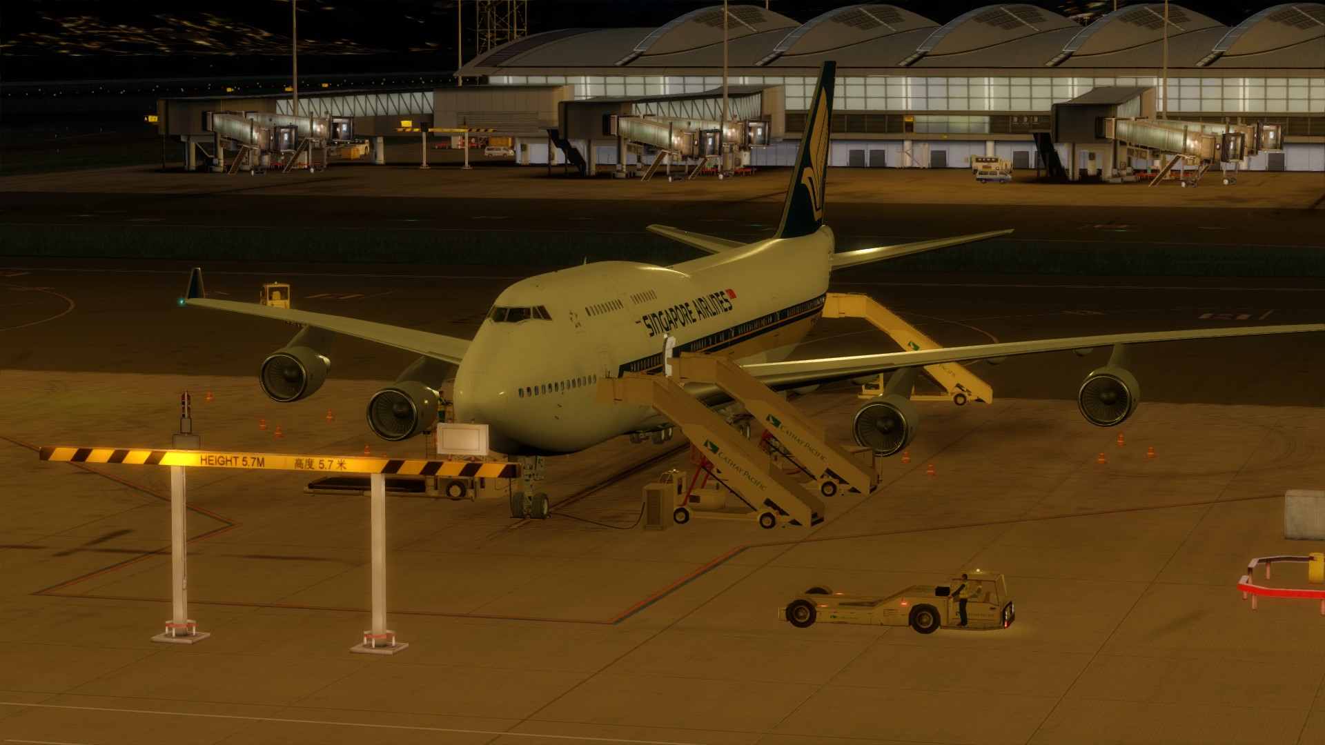 新航744 VHHH-VHHX调机飞行-9930 