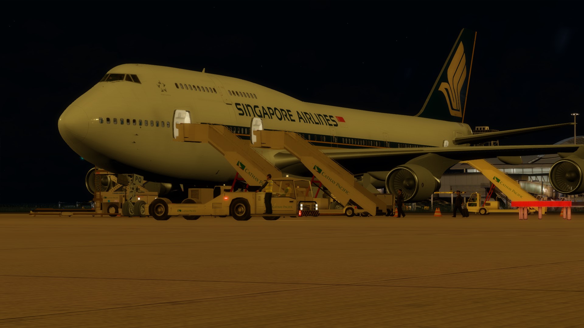 新航744 VHHH-VHHX调机飞行-1687 