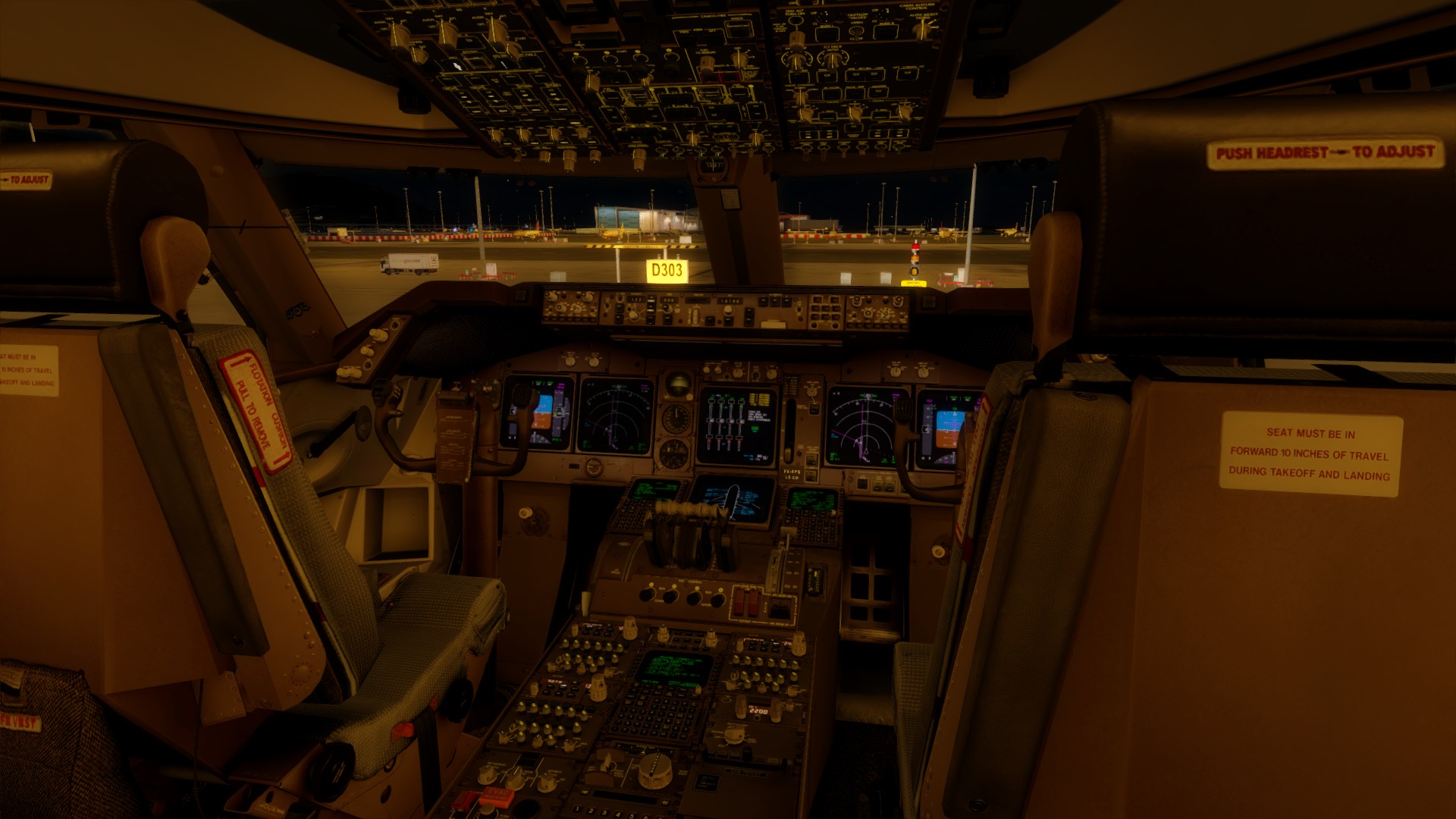 新航744 VHHH-VHHX调机飞行-1988 