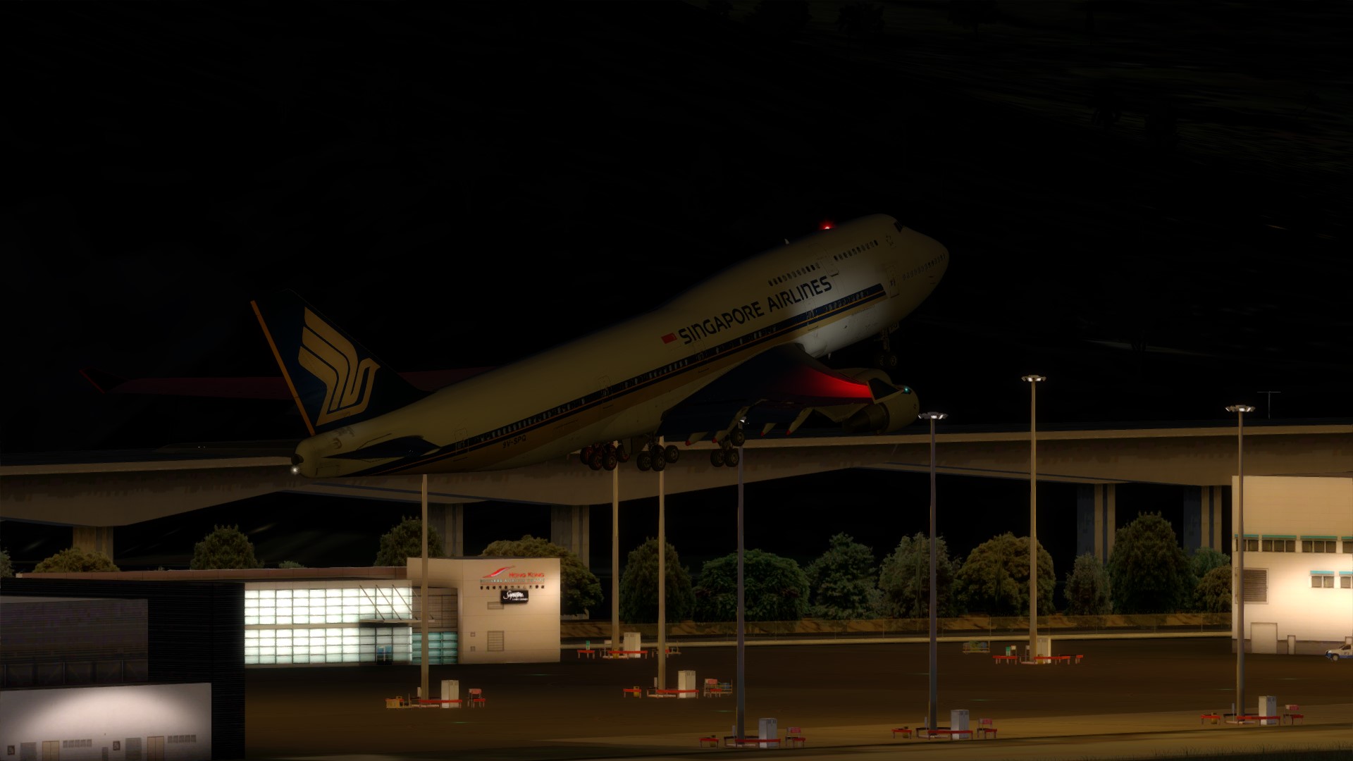 新航744 VHHH-VHHX调机飞行-6297 