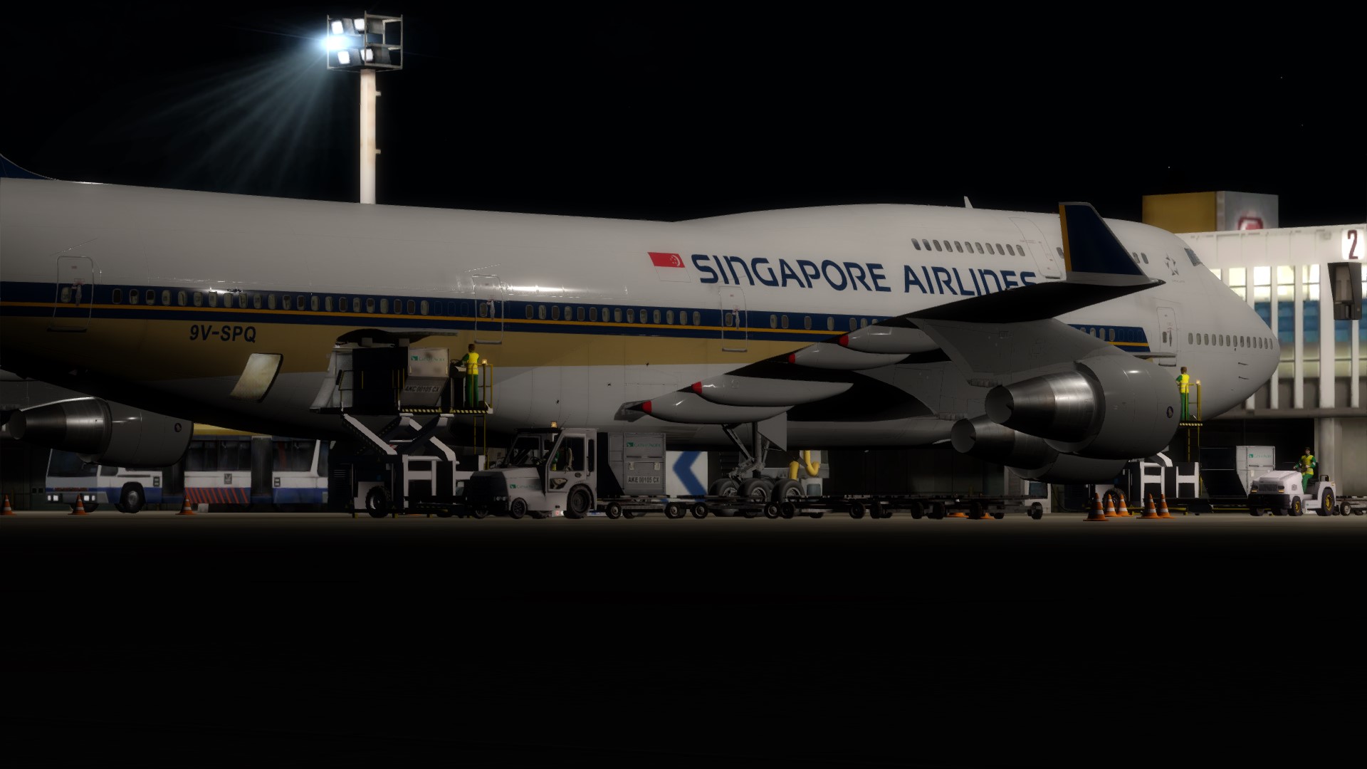 新航744 VHHH-VHHX调机飞行-8076 