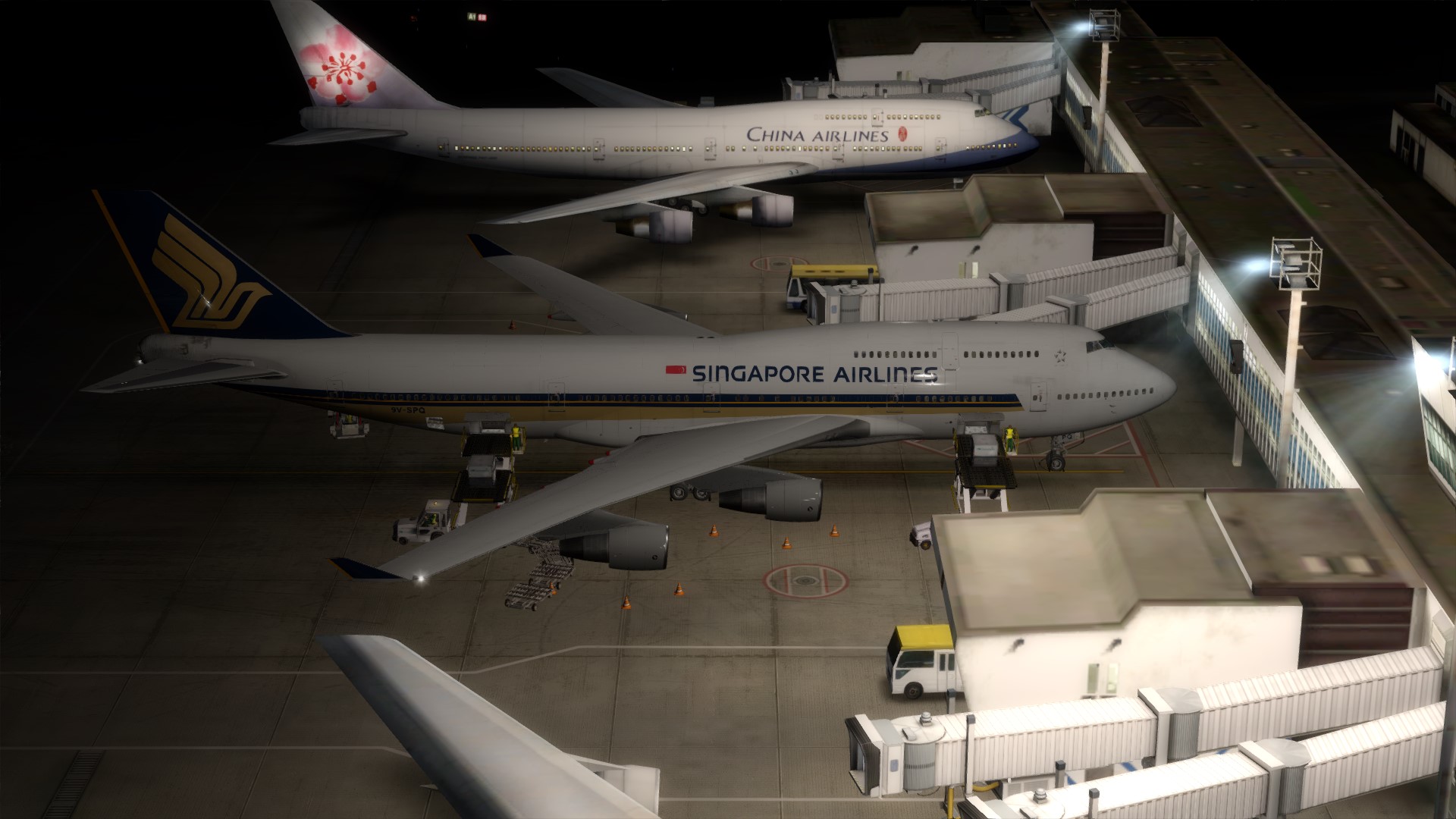 新航744 VHHH-VHHX调机飞行-3944 