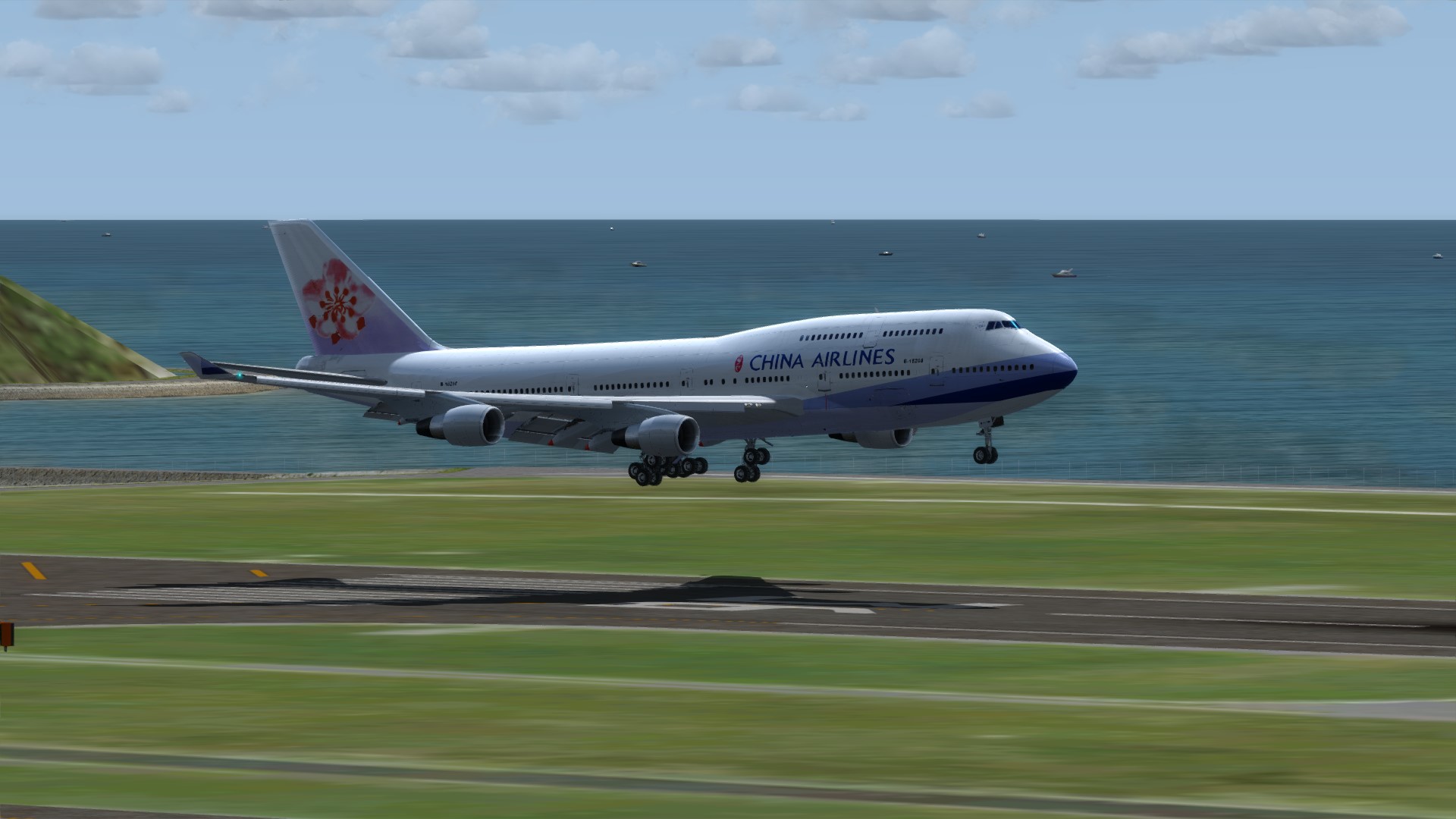 华航747 ROAH试飞-2923 