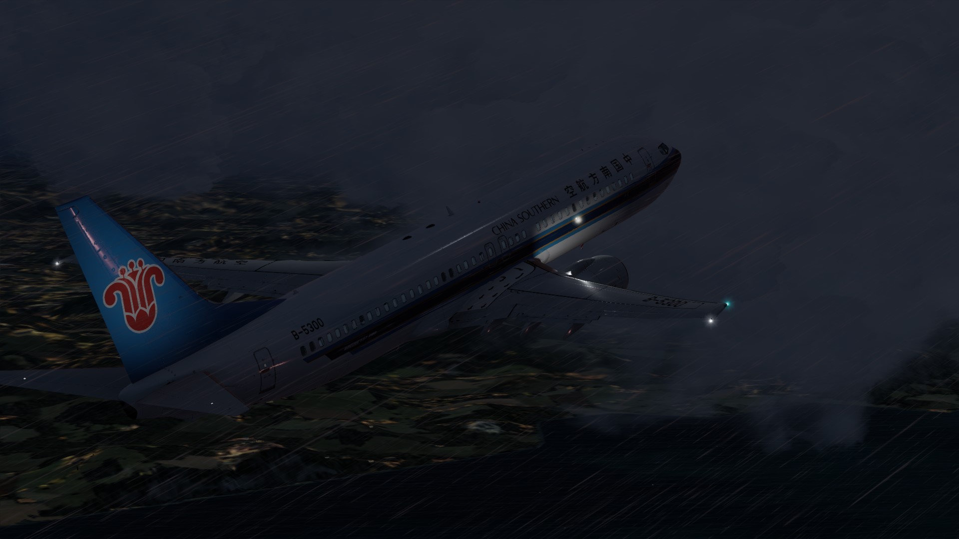 737NGXu试飞-9006 