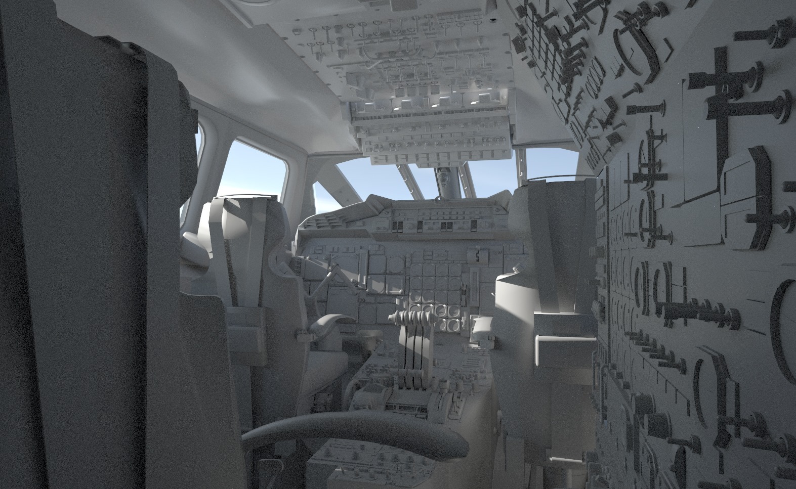 Aeroplane Heaven Concorde 驾驶舱-5717 