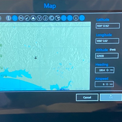 p3d Map 重新定位无法点击ok健-5138 