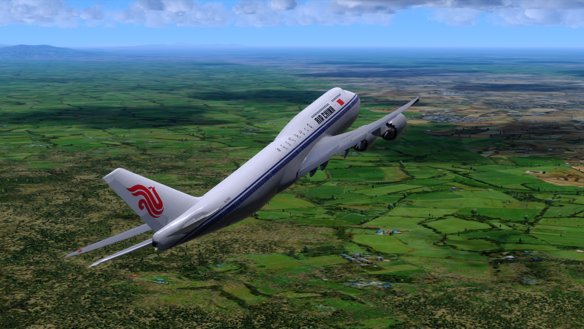 好久没飞远程了，CA981飞一波-9142 