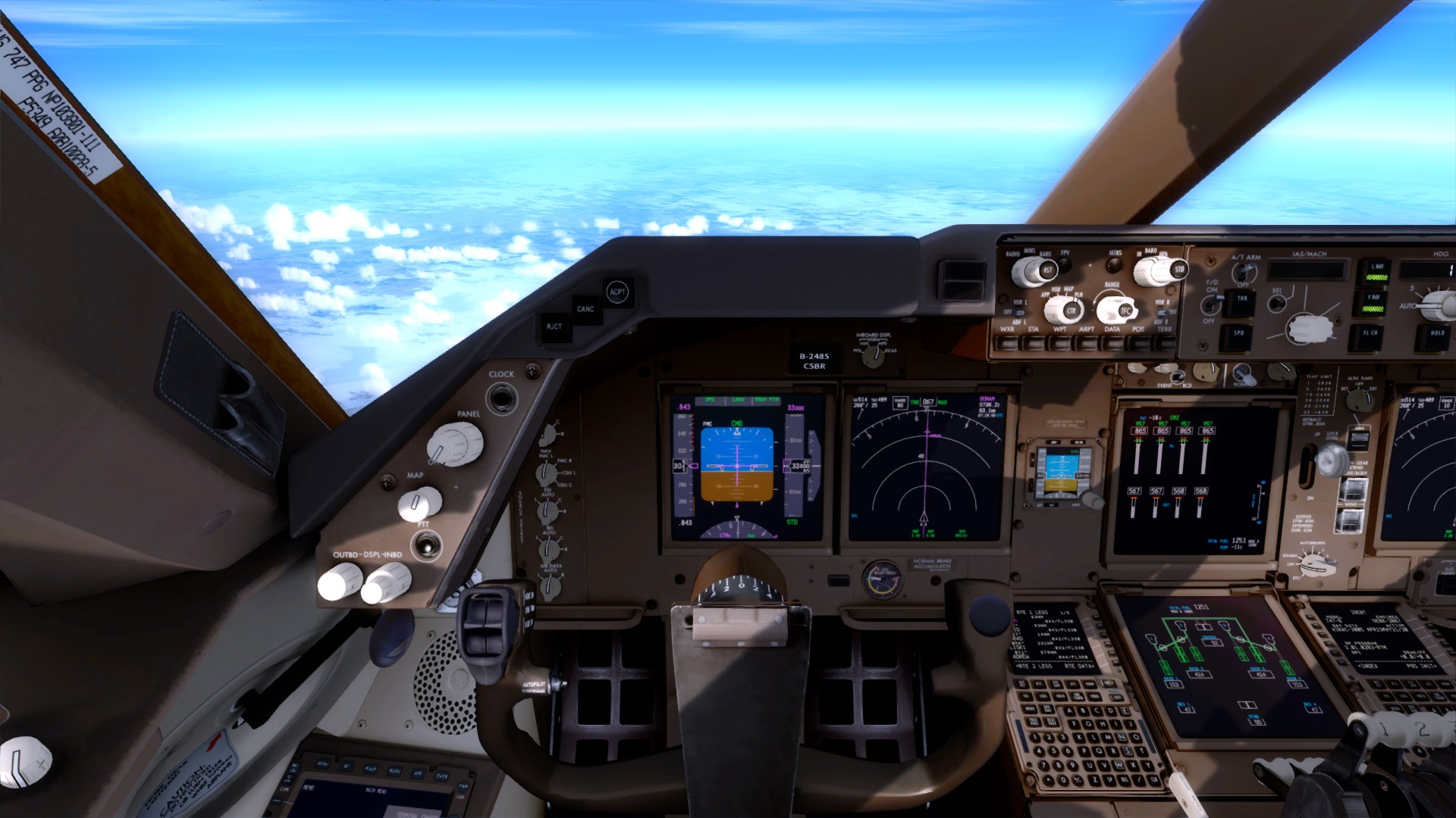 好久没飞远程了，CA981飞一波-9899 