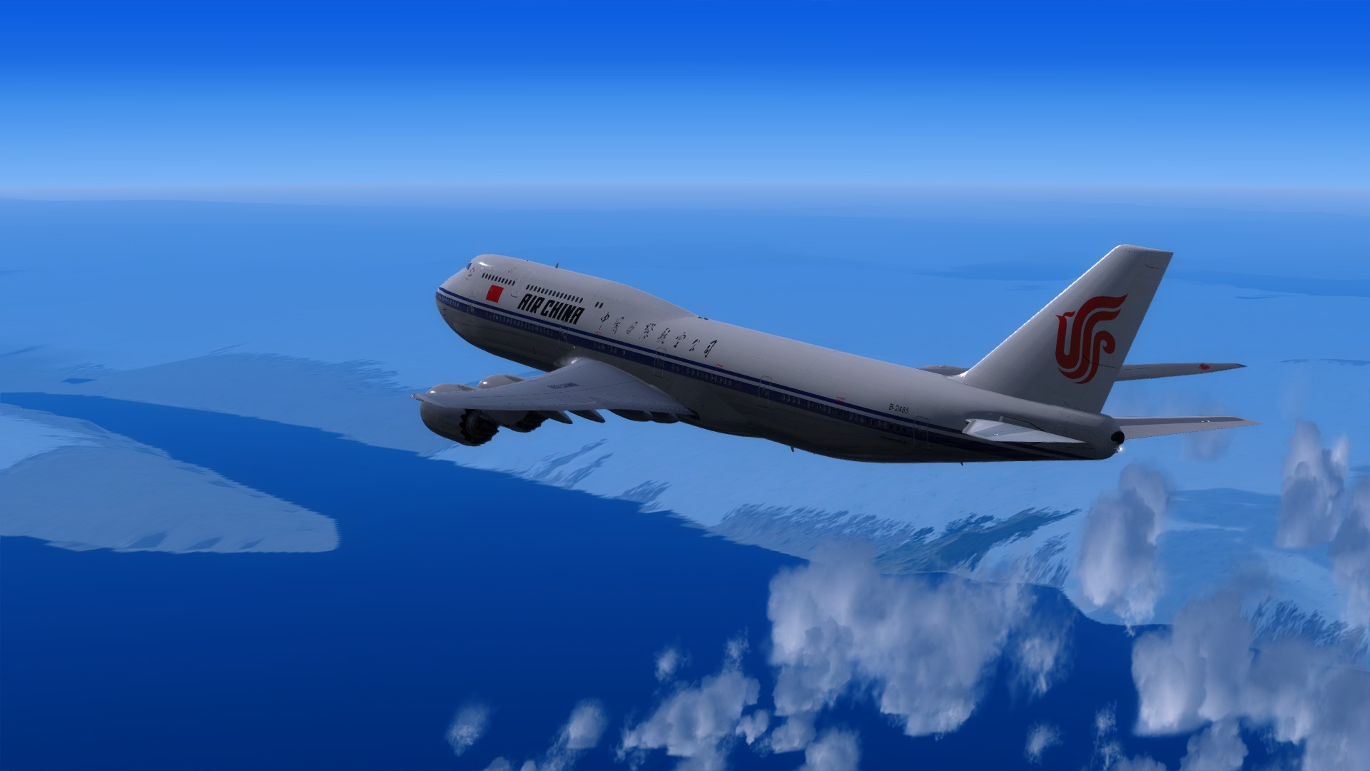 好久没飞远程了，CA981飞一波-9147 