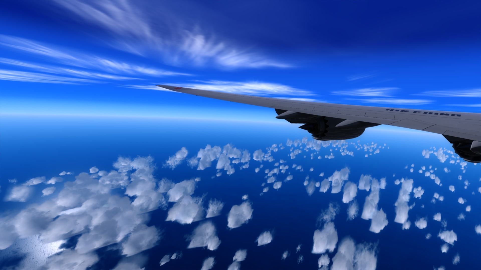 好久没飞远程了，CA981飞一波-2720 