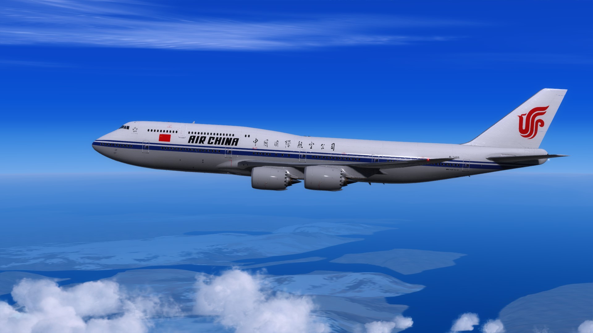 好久没飞远程了，CA981飞一波-9084 