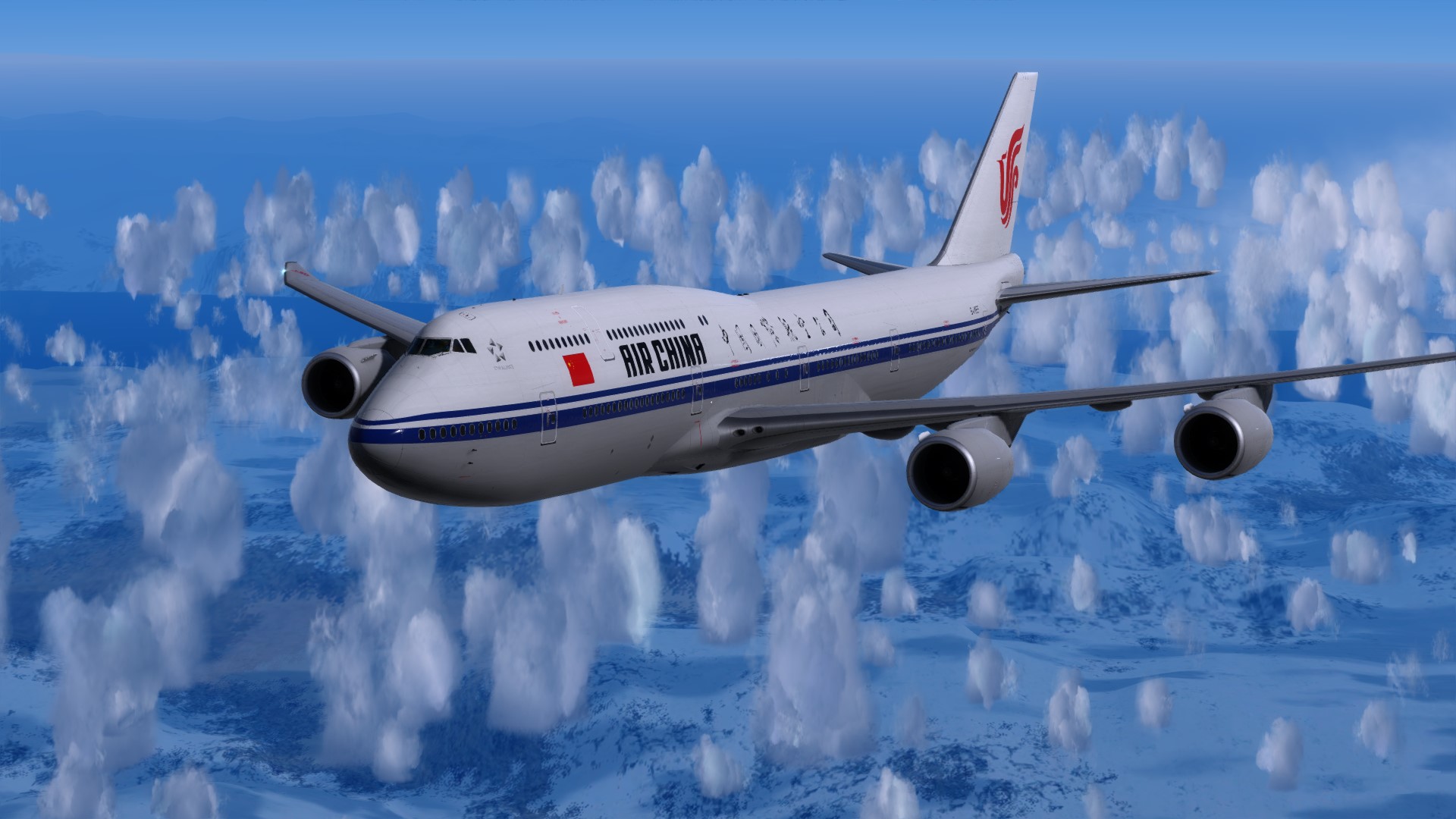 好久没飞远程了，CA981飞一波-2342 