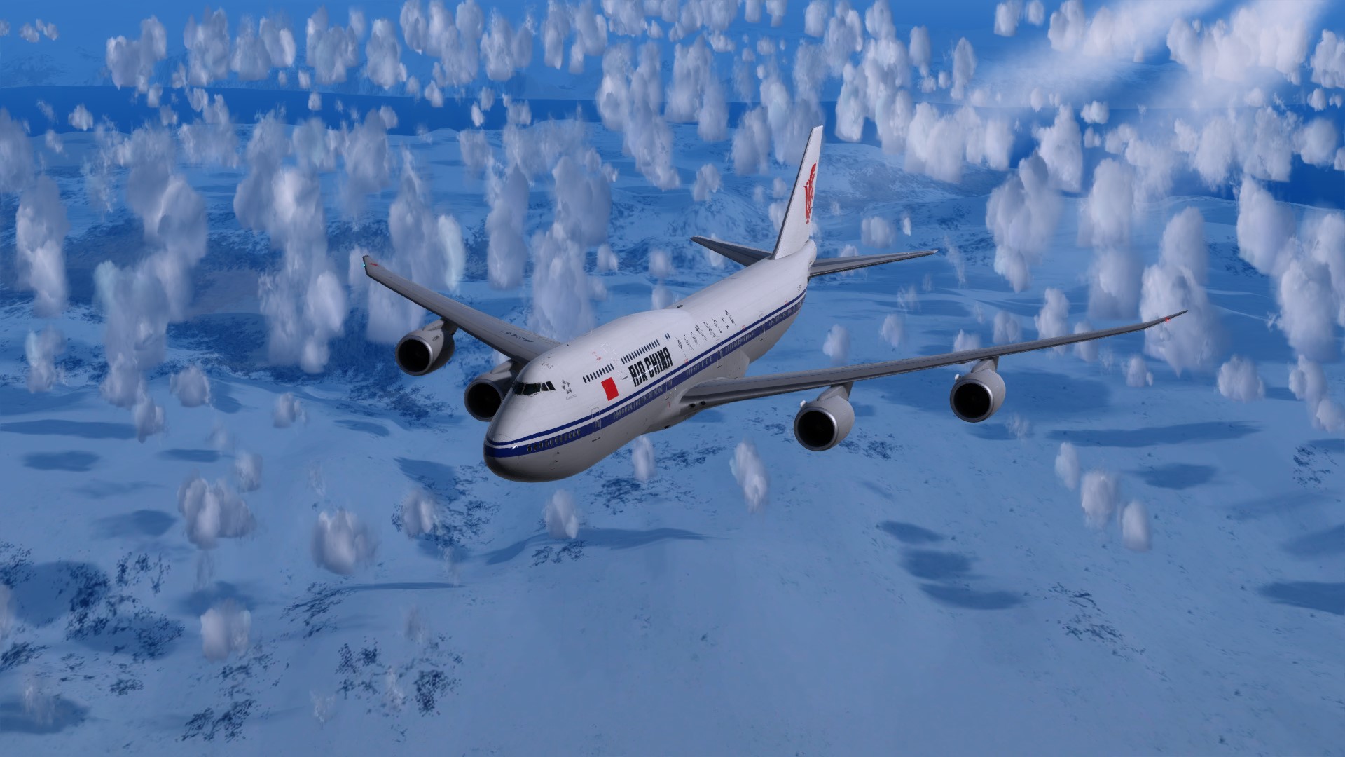 好久没飞远程了，CA981飞一波-206 