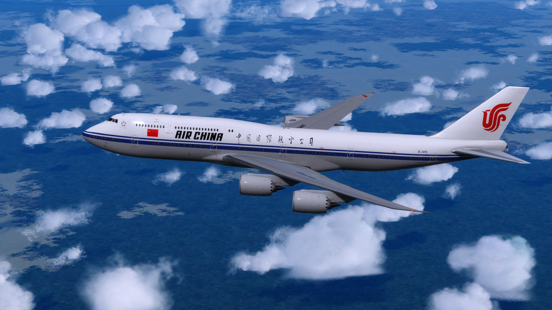 好久没飞远程了，CA981飞一波-67 