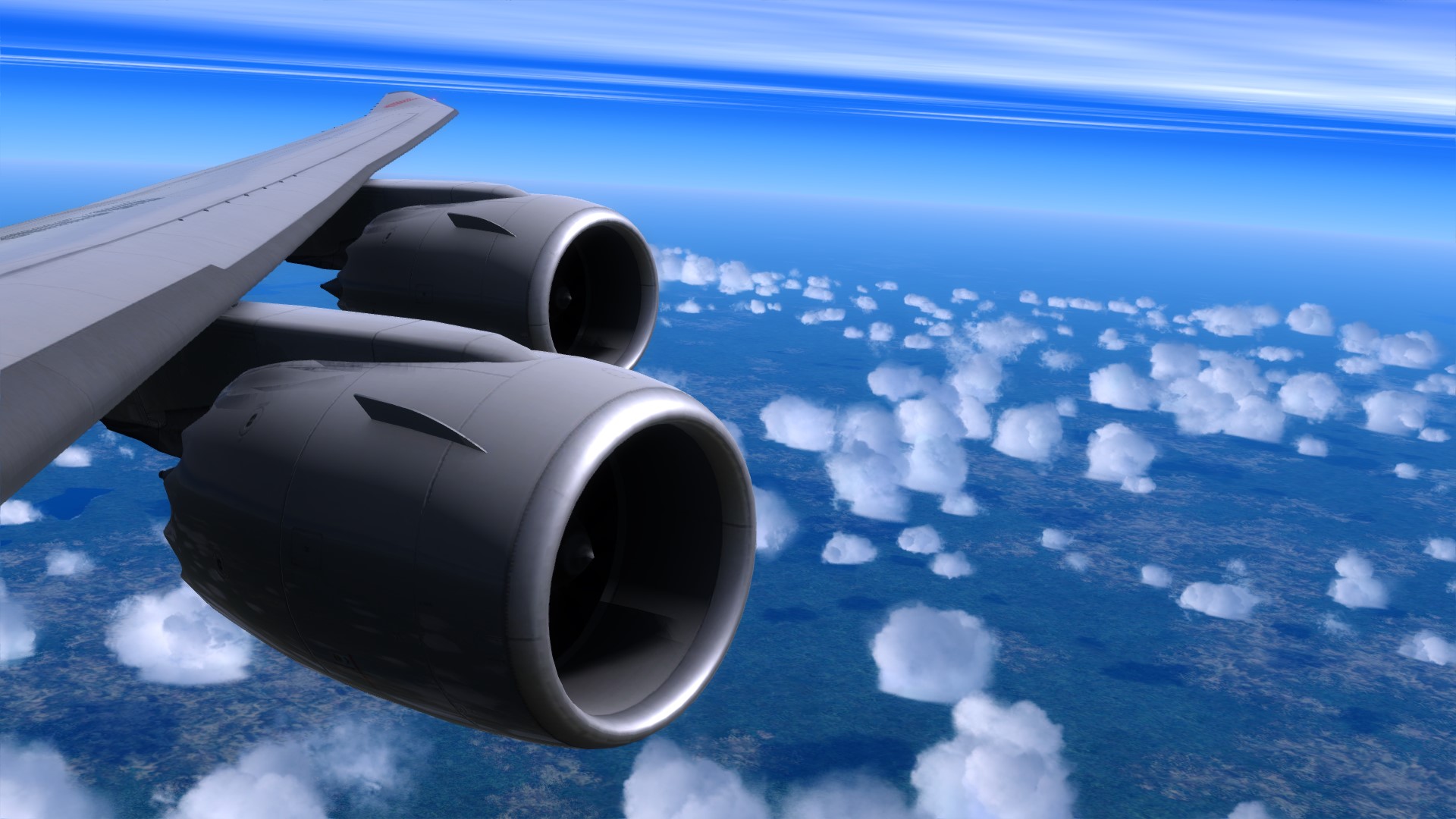 好久没飞远程了，CA981飞一波-3617 