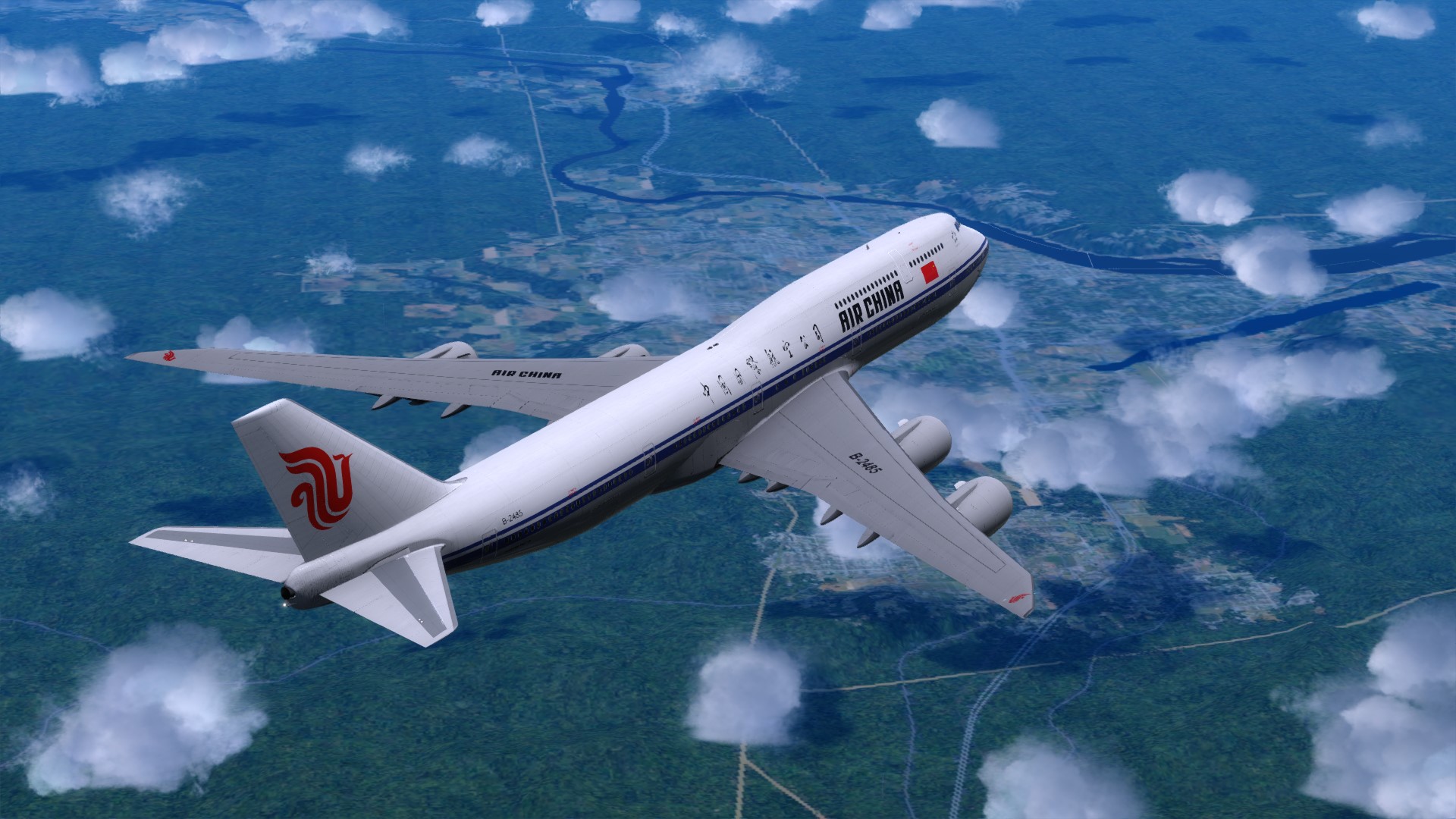 好久没飞远程了，CA981飞一波-360 