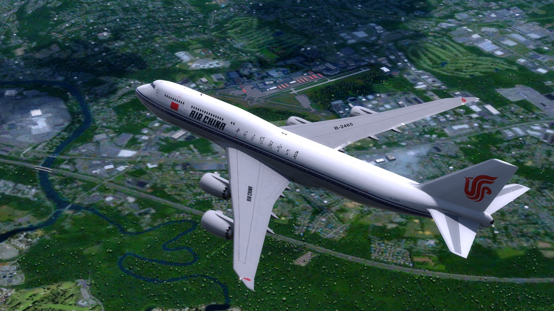 好久没飞远程了，CA981飞一波-4576 