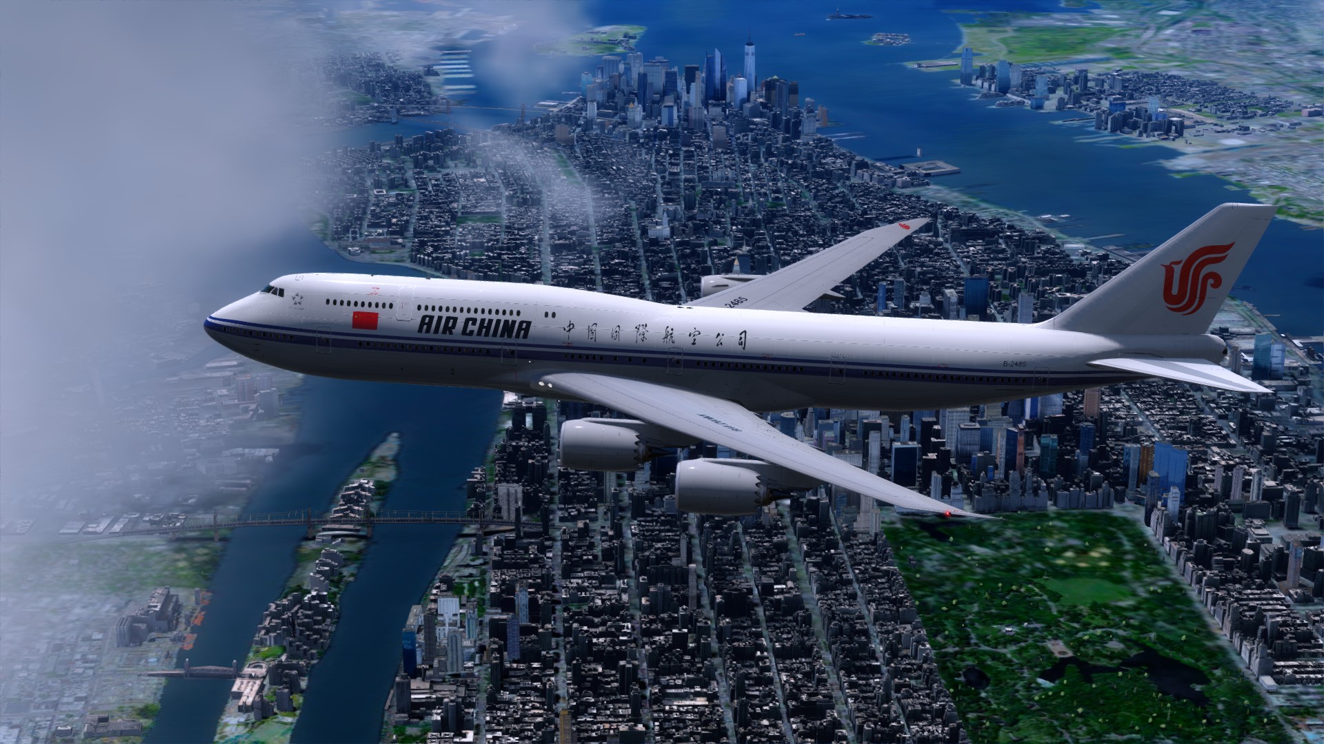 好久没飞远程了，CA981飞一波-8231 