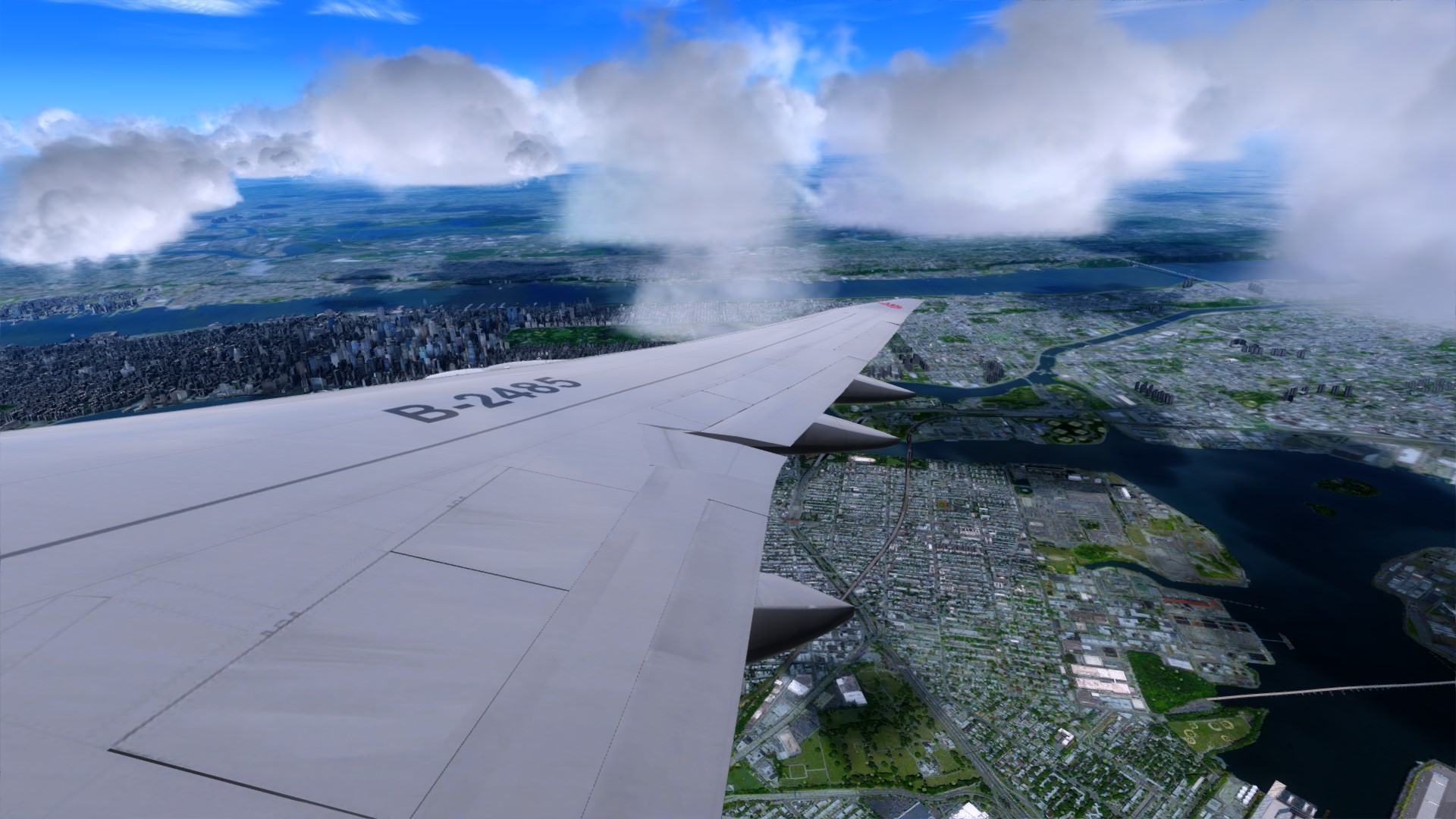 好久没飞远程了，CA981飞一波-8973 