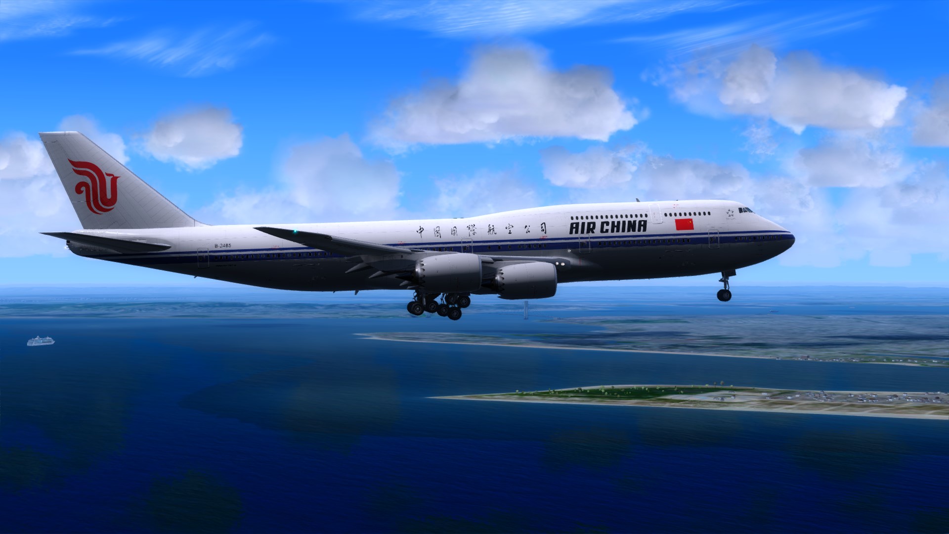 好久没飞远程了，CA981飞一波-6293 