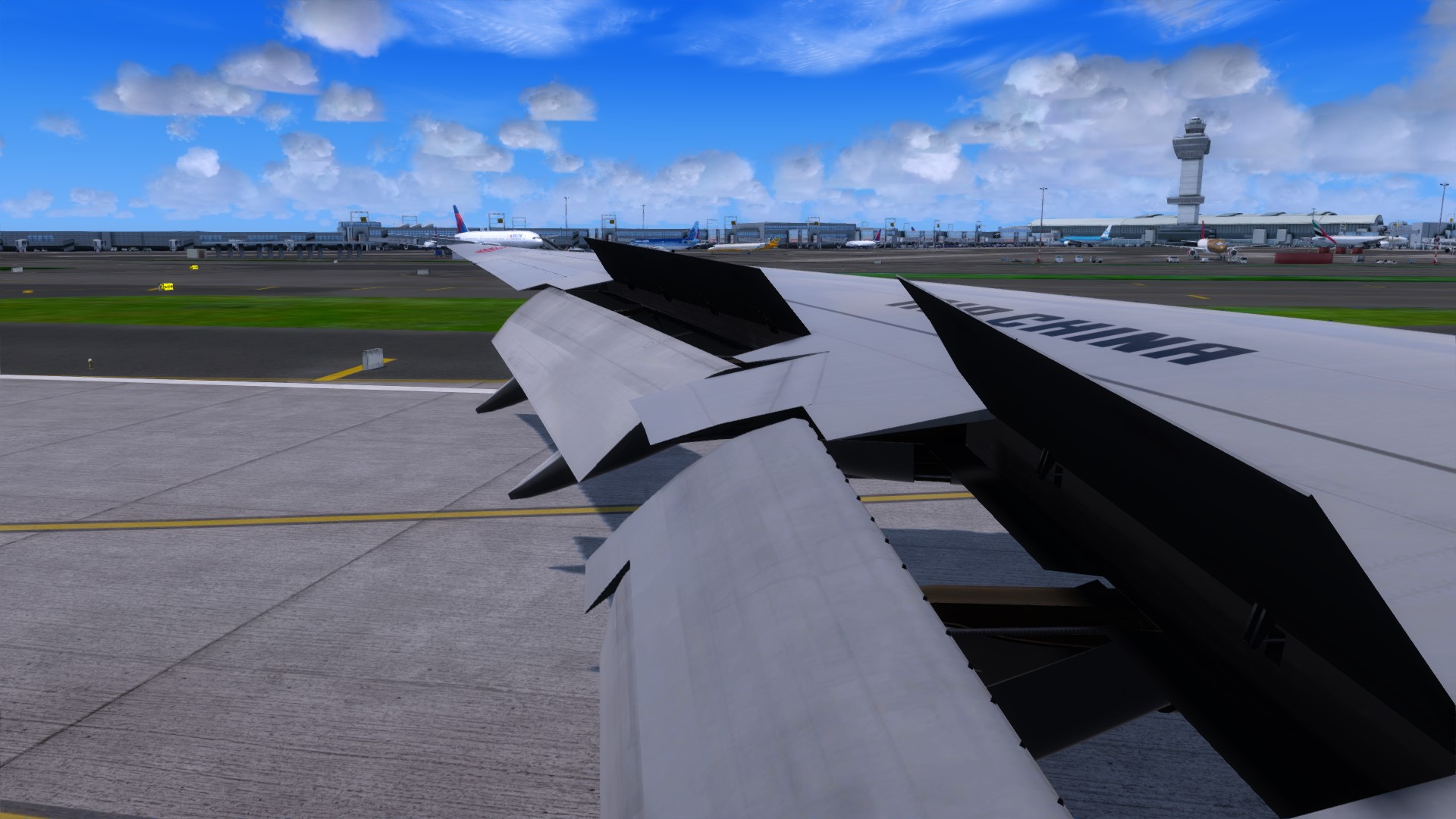 好久没飞远程了，CA981飞一波-7256 